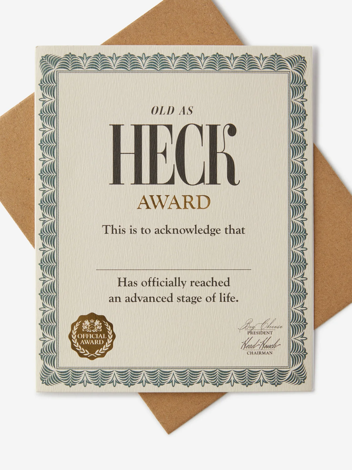 TYPO Thiệp - Premium Funny Birthday Card