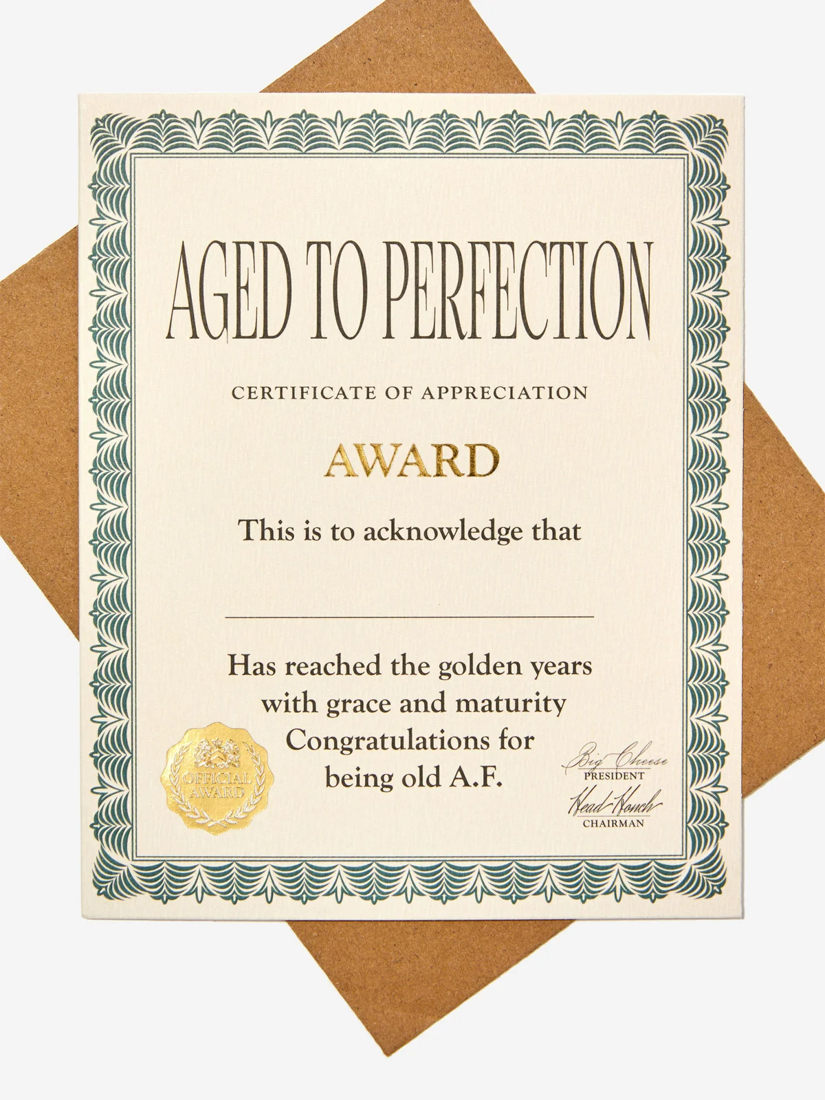 TYPO Thiệp - Premium Funny Birthday Card