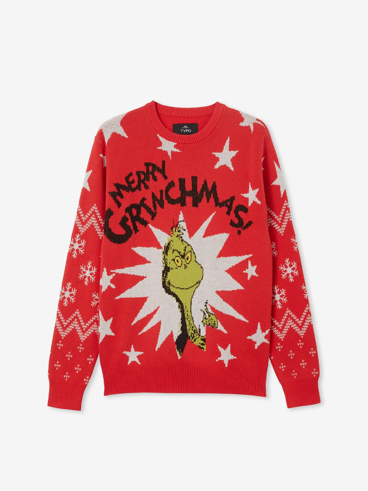 TYPO Áo Len Chui Đầu Dài Tay-Christmas Jumper