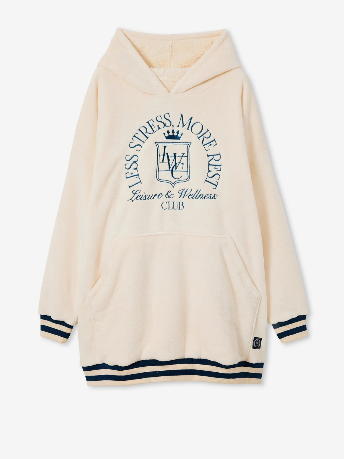TYPO Áo Chui Đầu Unisex-Slounge Around Oversized Hoodie