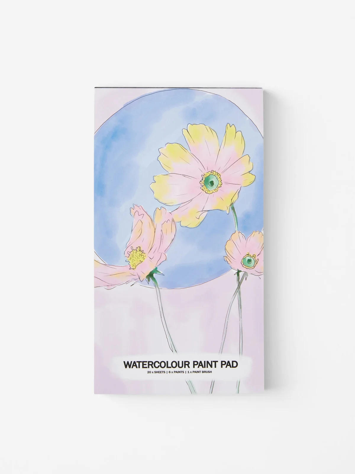 TYPO Bộ Màu Vẽ Kèm Sổ - Mini Watercolour Paint Pad