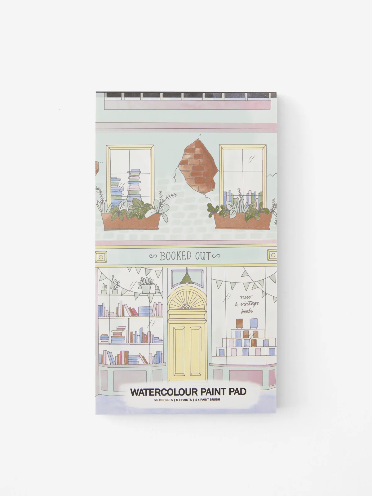 TYPO Bộ Màu Vẽ Kèm Sổ - Mini Watercolour Paint Pad