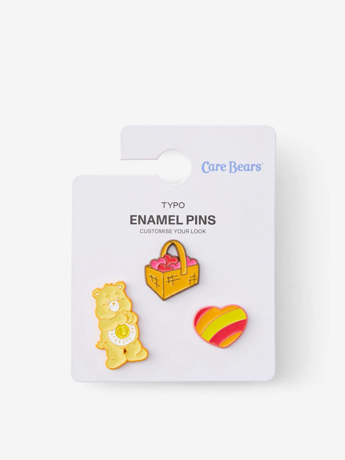 TYPO Huy Hiệu Cài Áo - Collab Enamel Pins 3Pack