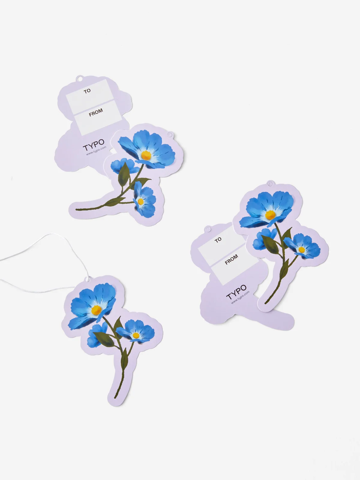 TYPO Thẻ Treo 5 Cái/Bộ - Die Cut Gift Tag 5Pk