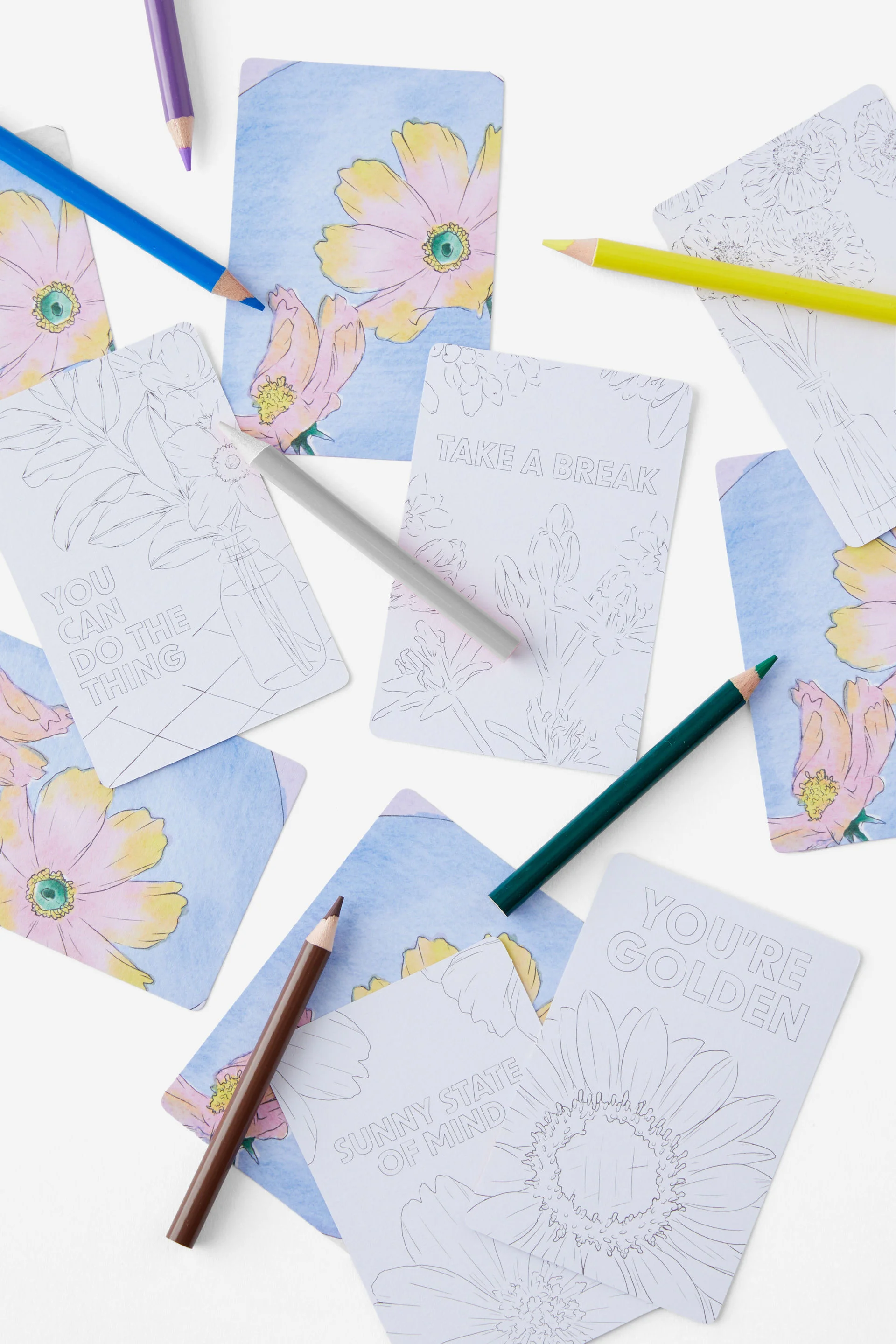 TYPO Bộ Thẻ Giấy Chúc Mừng - Mini Diy Affirmation Cards