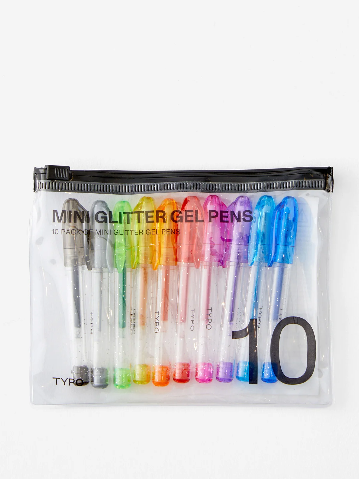 TYPO Bộ Bút Gel 10 Cây - Mini Gel Pen 10Pk