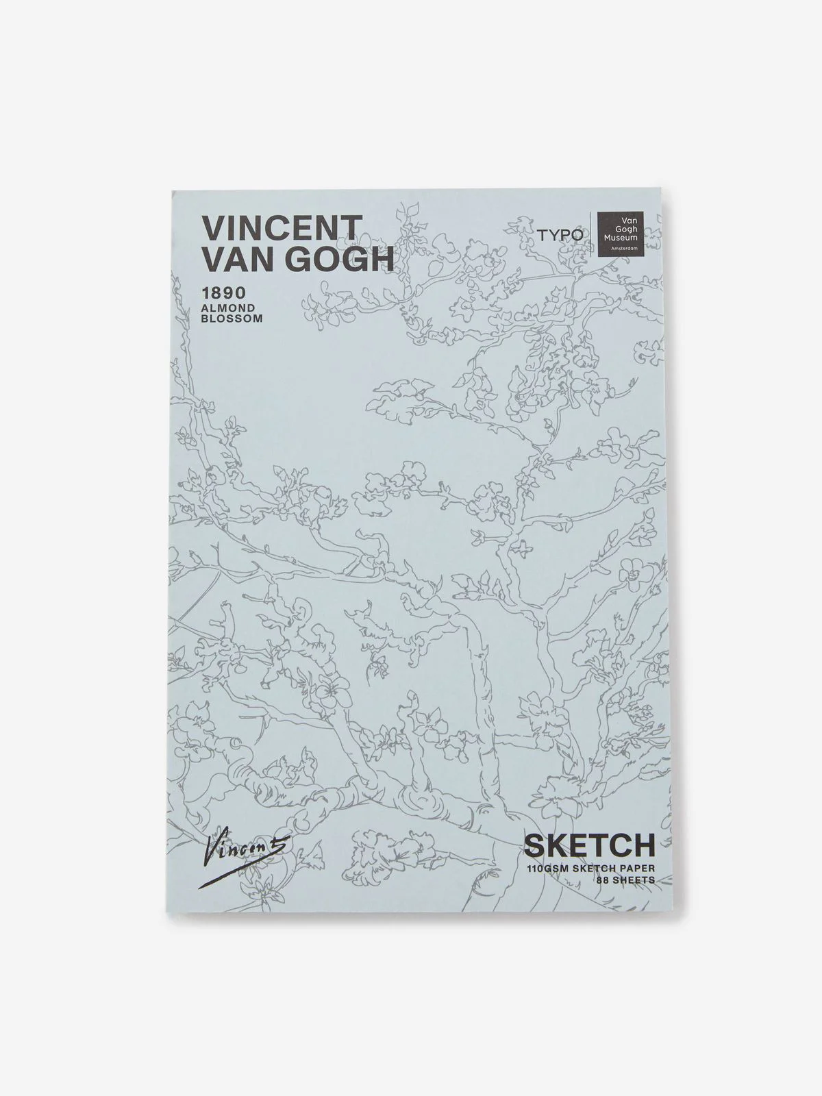 TYPO Sổ Vẽ Sketch Book A5 - Premium A5 Stitch Bound Sketchbook