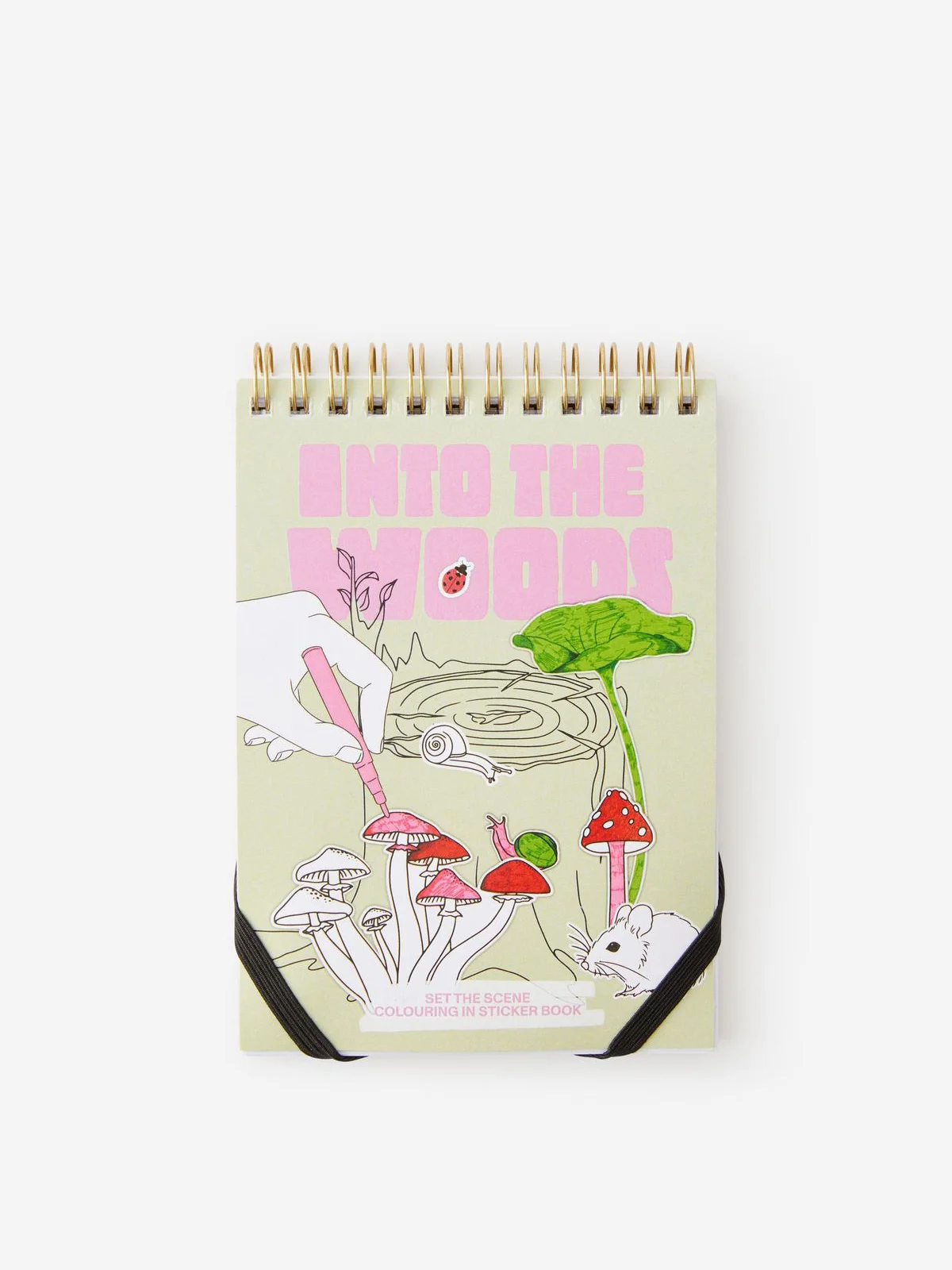 TYPO Bộ Hình Dán Sticker - Colour In Sticker Book