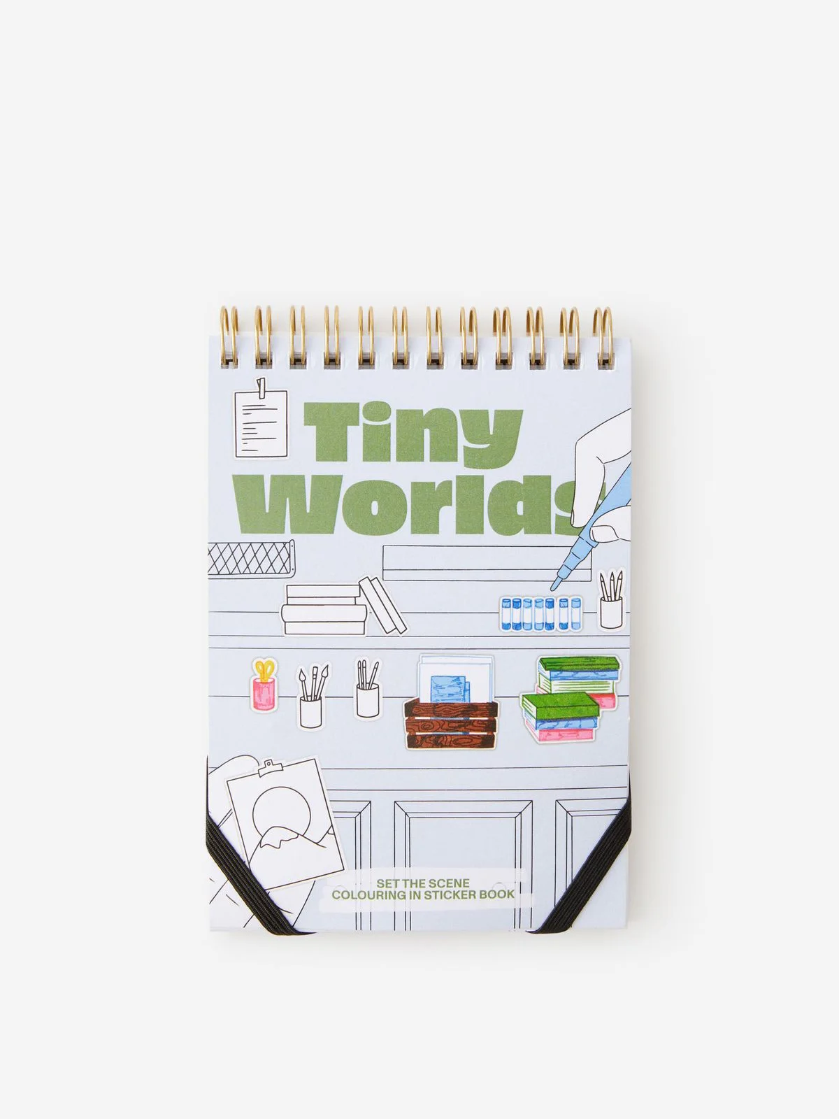 TYPO Bộ Hình Dán Sticker - Colour In Sticker Book