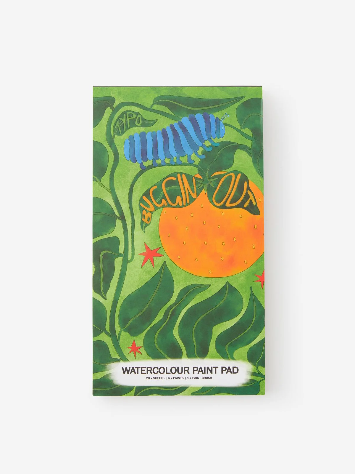 TYPO Bộ Màu Nước Tô Màu - Mini Watercolour Paint Pad 2.0
