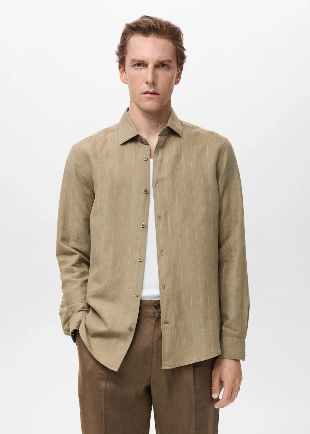 MANGO Áo Sơ Mi Rug