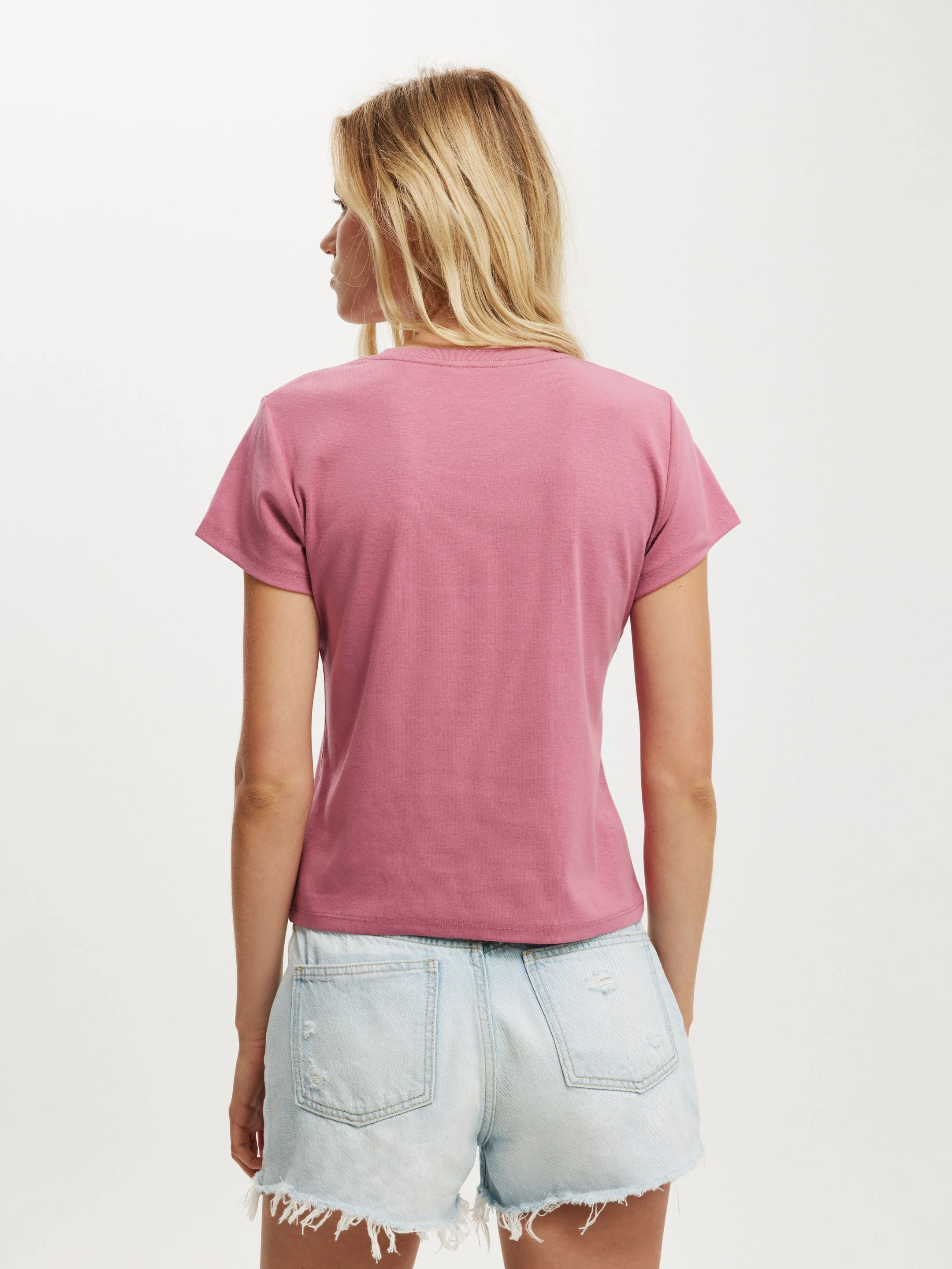 COTTON:ON Áo Thun Ngắn Tay Nữ-90S Baby Tee