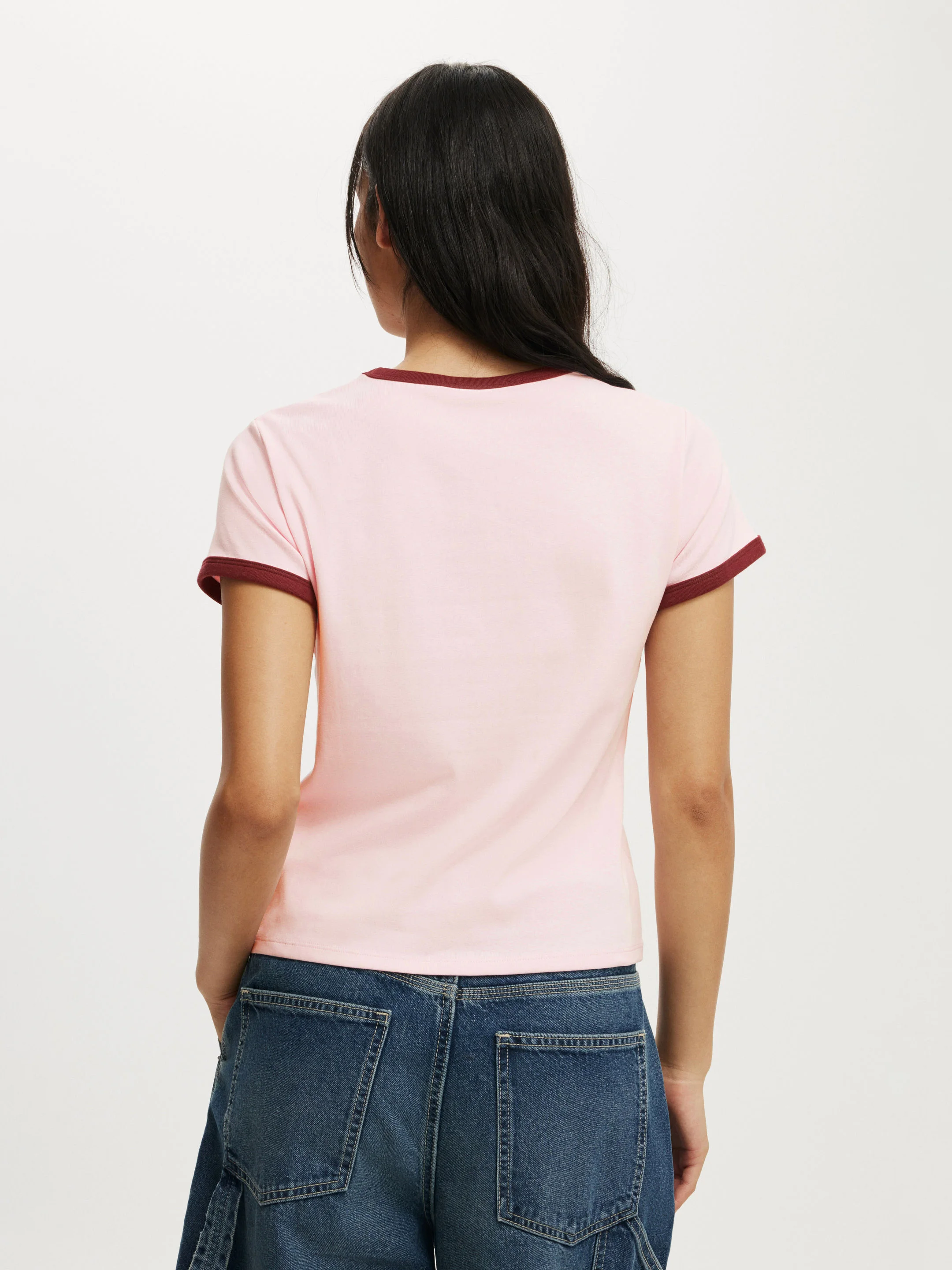 COTTON:ON Áo Thun Ngắn Tay Nữ-90S Baby Tee