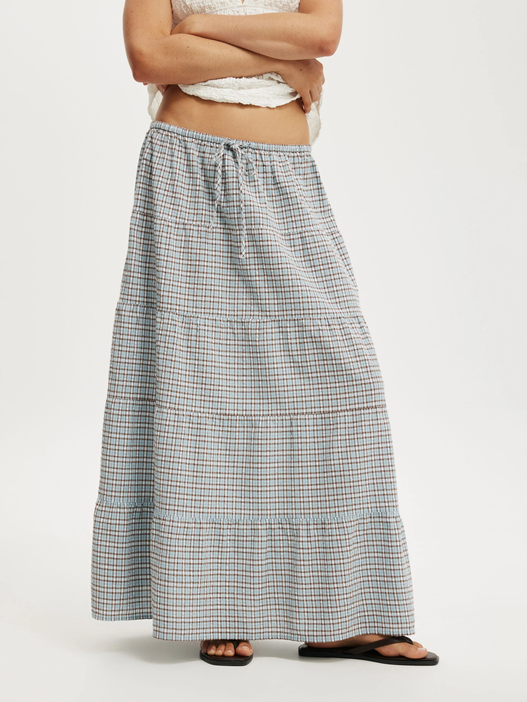 COTTON:ON Váy Maxi Nữ-Haven Multi Tiered Maxi Skirt