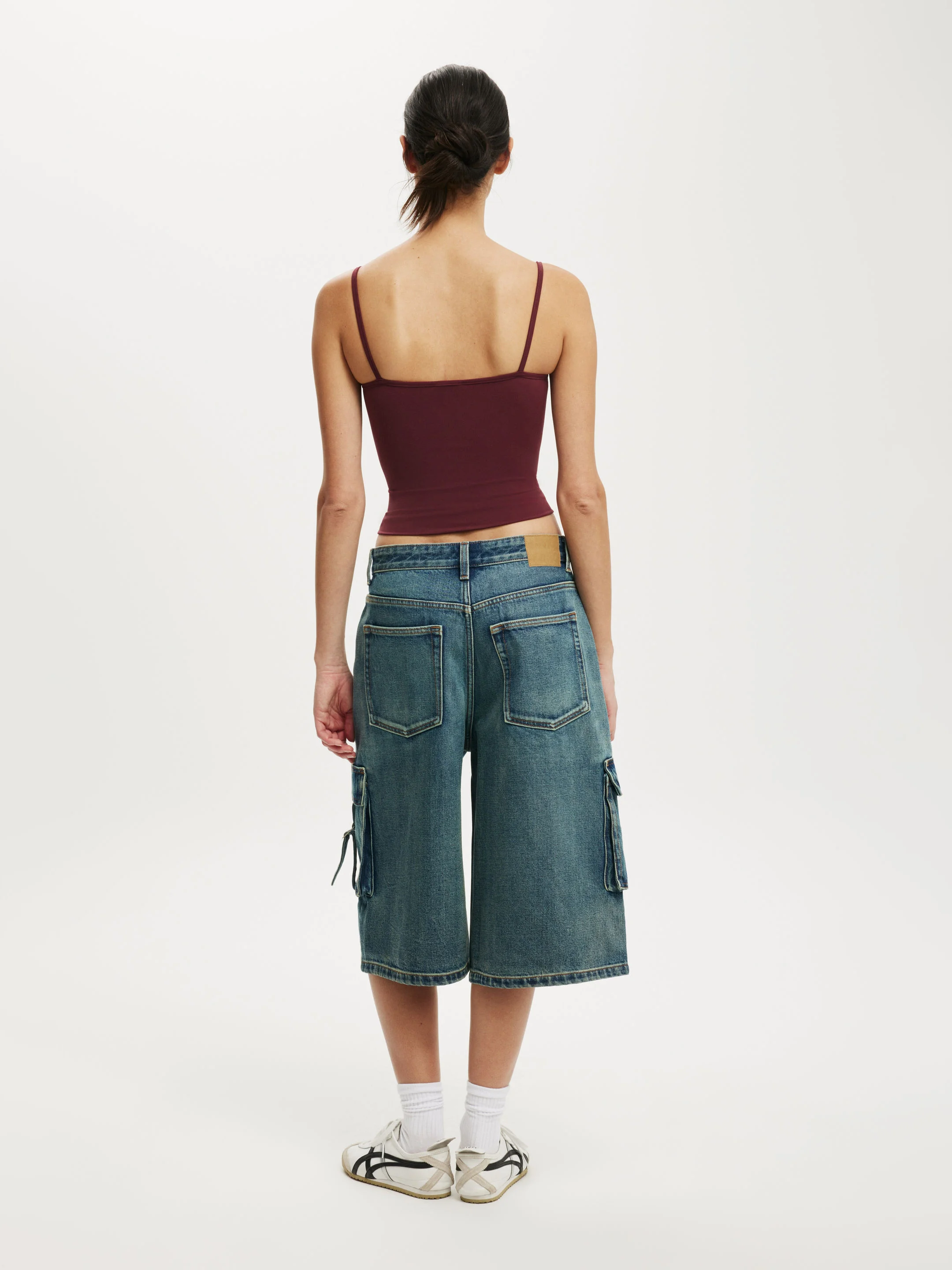 COTTON:ON Quần Jeans Ngắn Nữ-91 Baggy Denim Jort