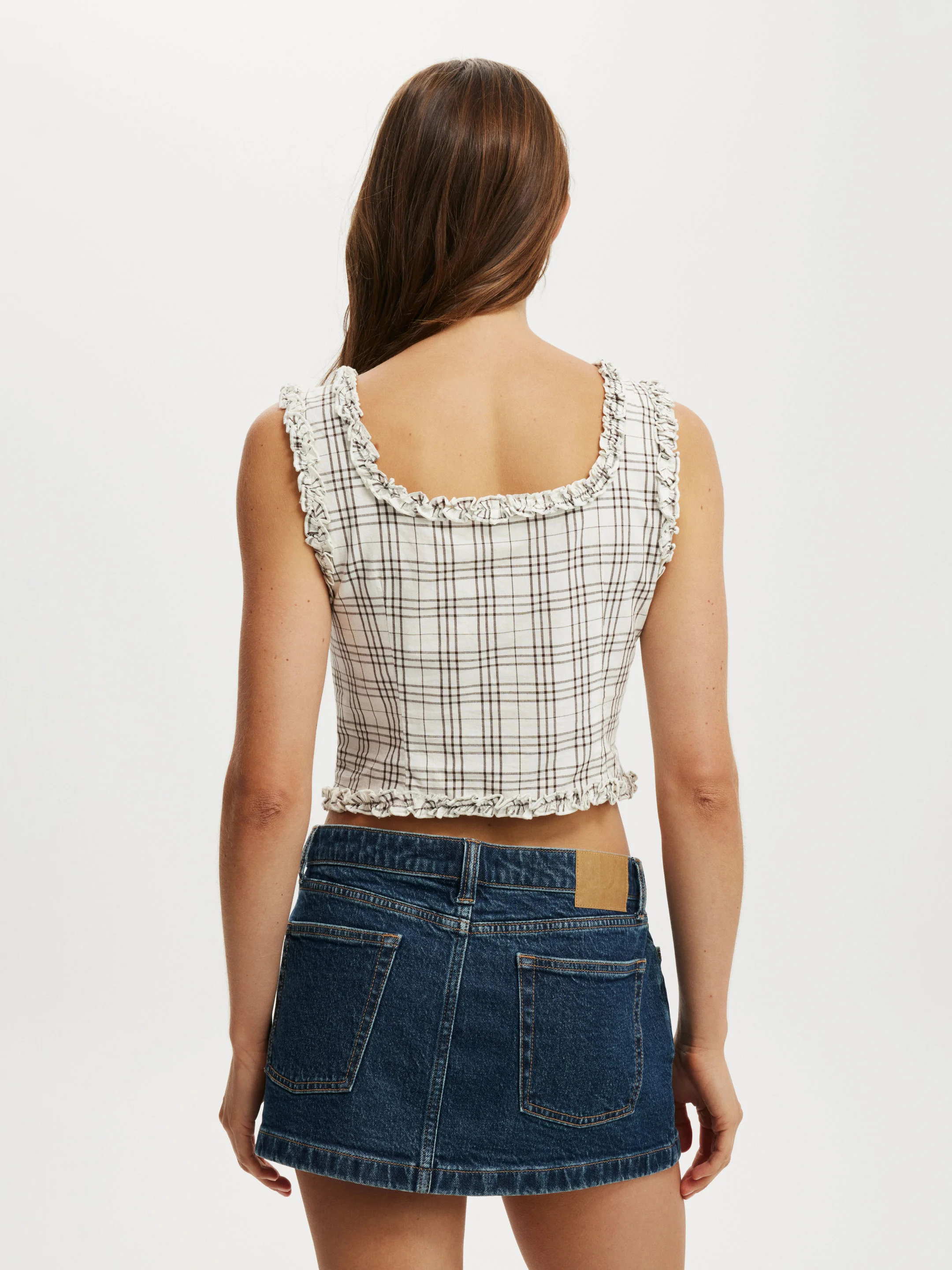 COTTON:ON Áo Kiểu Cộc Tay Nữ-Emily Ruffle Top