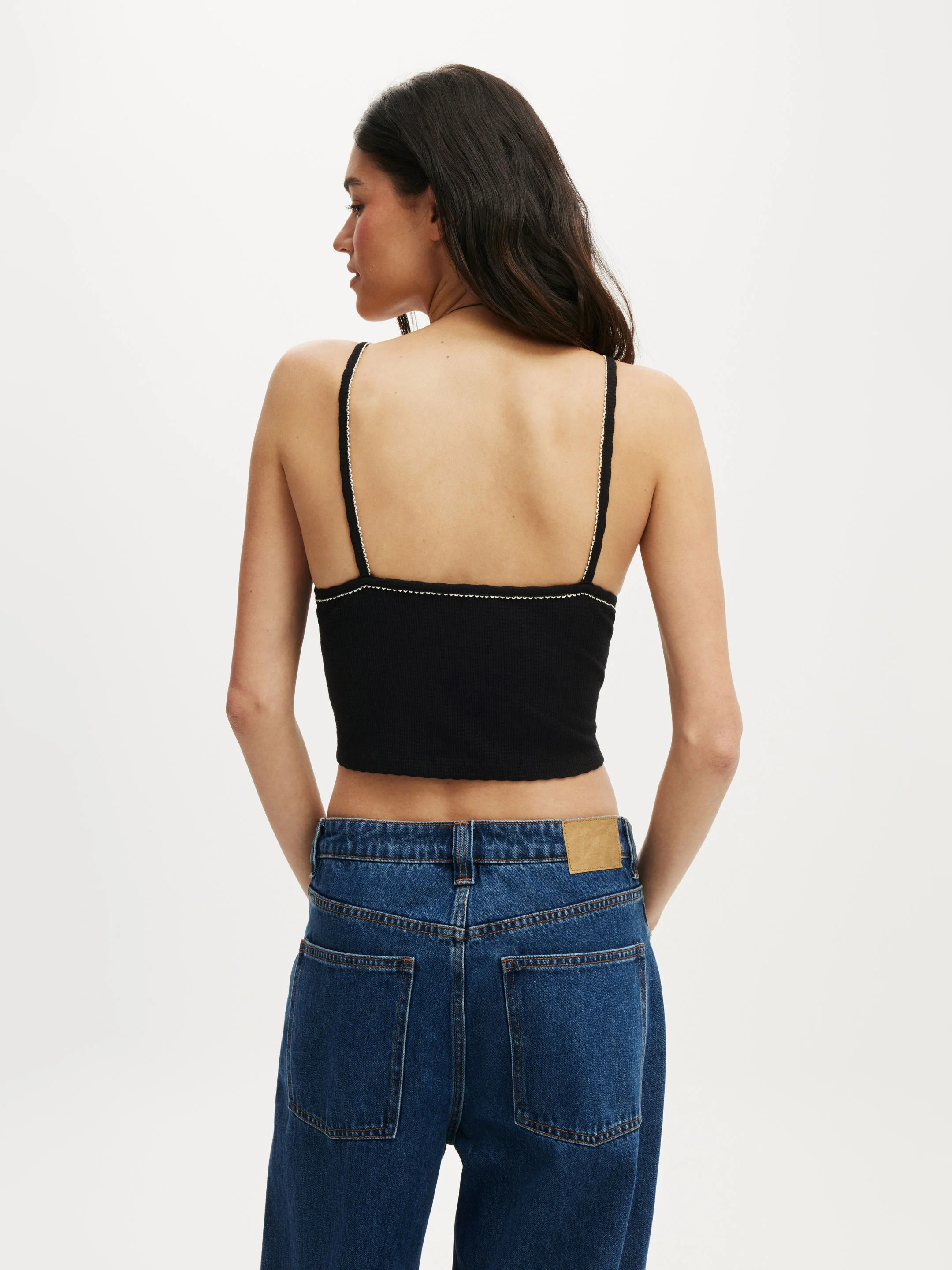 COTTON:ON Áo Kiểu Hai Dây Nữ-Hailey V Neck Cami