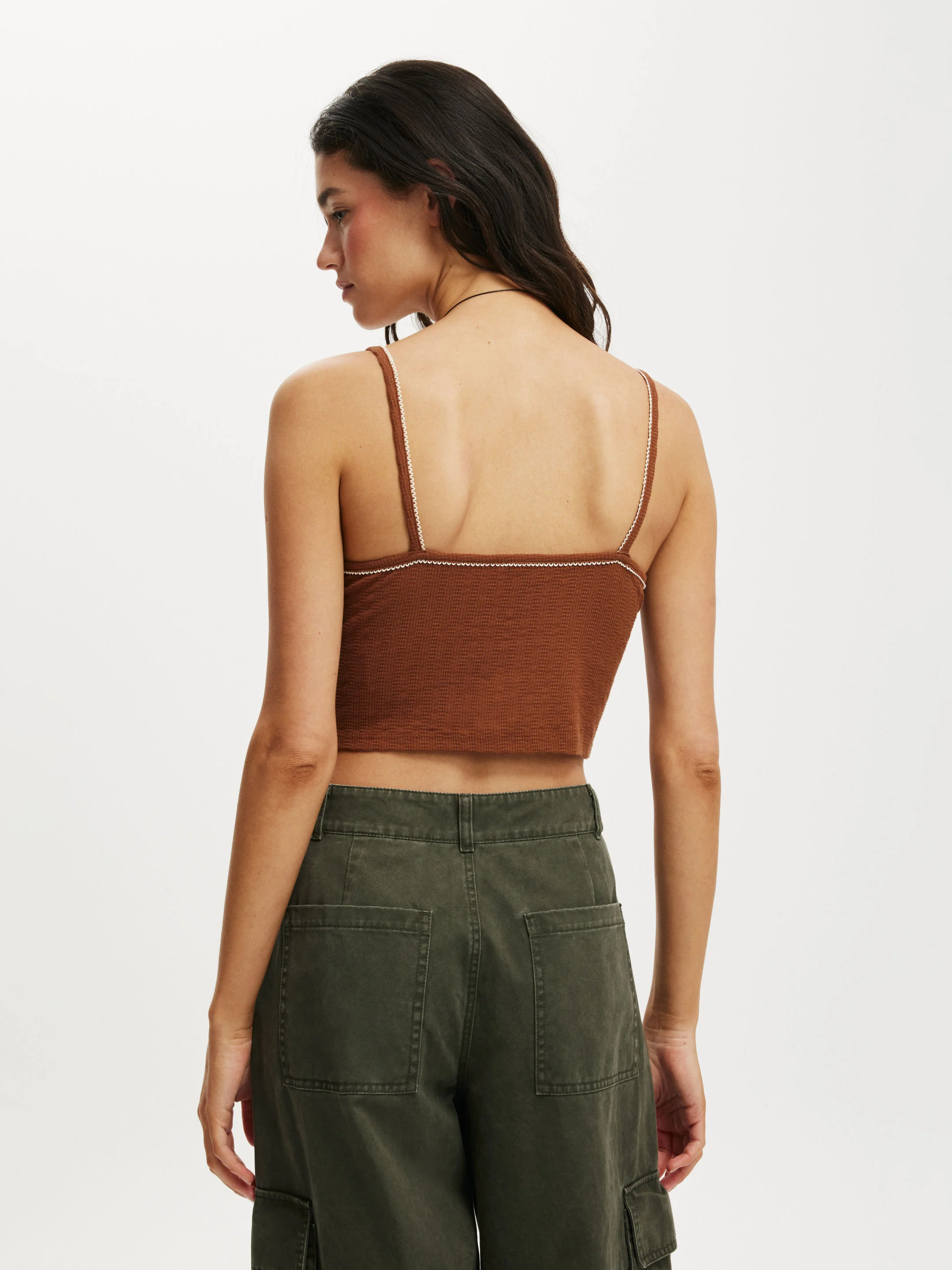 COTTON:ON Áo Kiểu Hai Dây Nữ-Hailey V Neck Cami