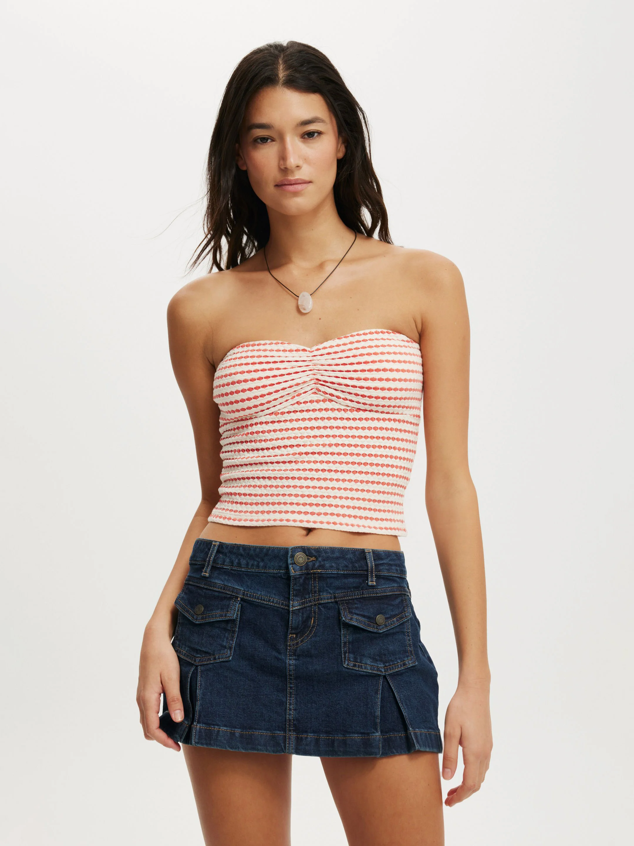 COTTON:ON Áo Ống Nữ-Milli Gather Front Tube