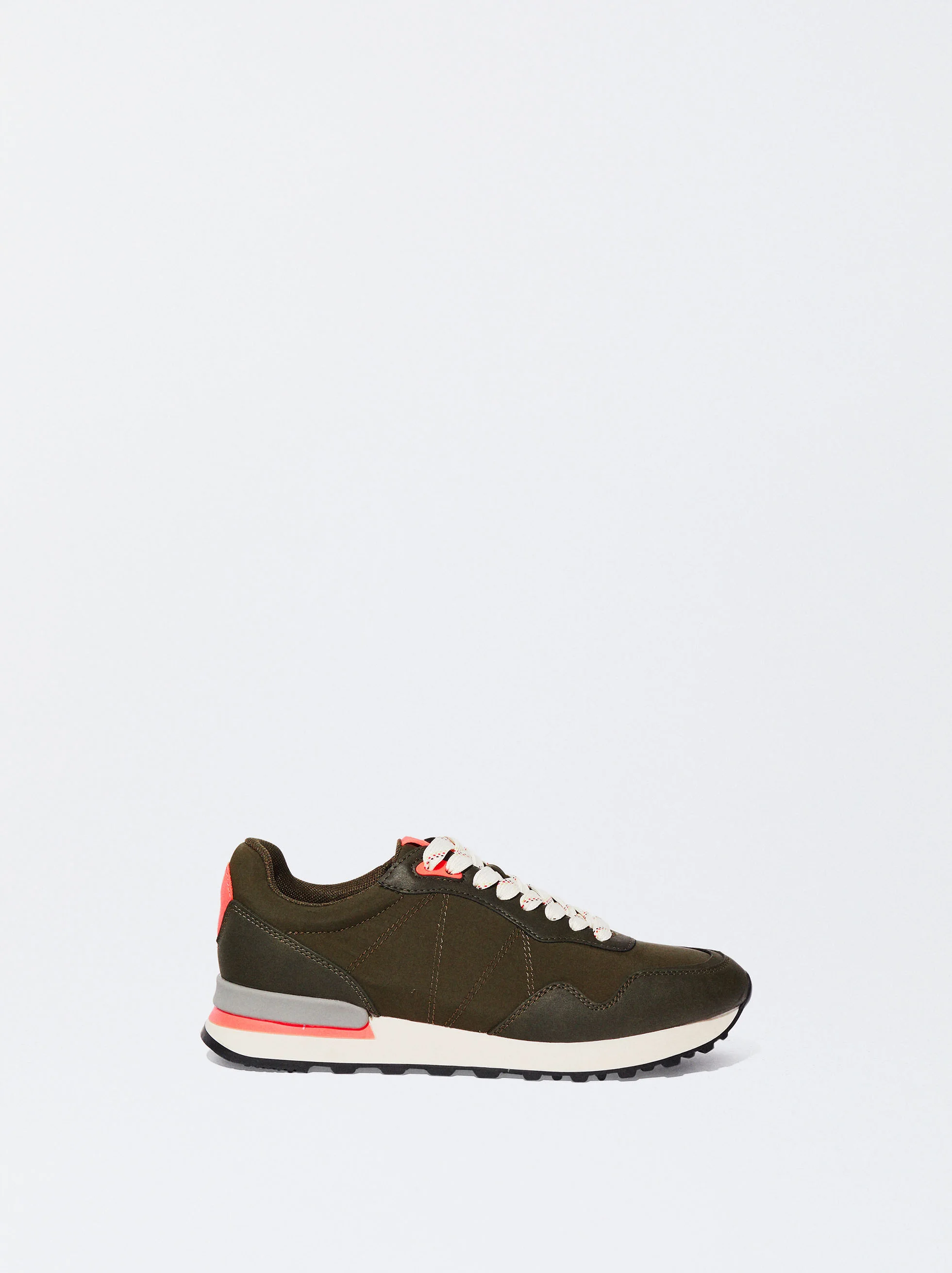 PARFOIS Giày Thể Thao Nữ Trainer Khaki