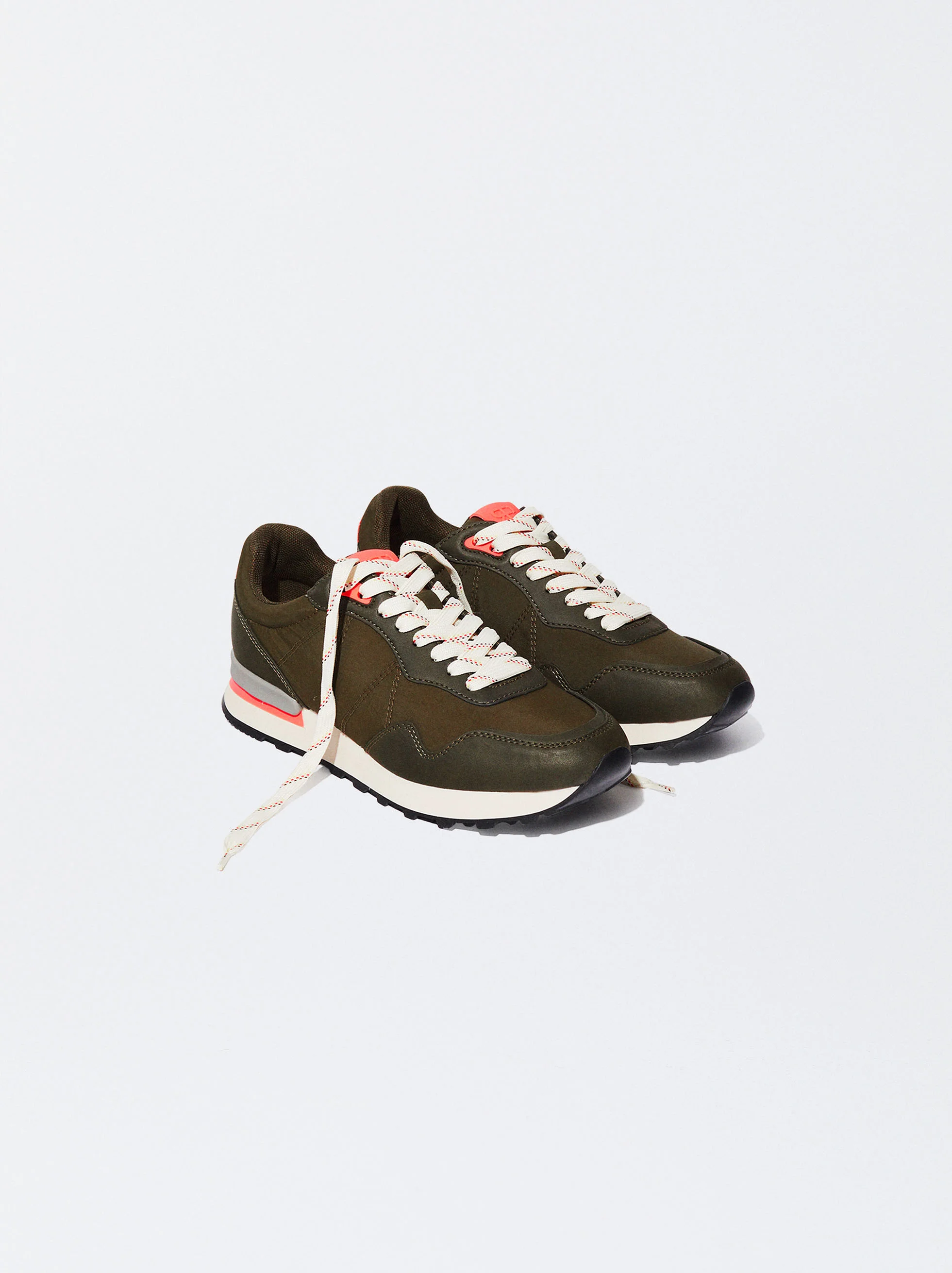 PARFOIS Giày Thể Thao Nữ Trainer Khaki