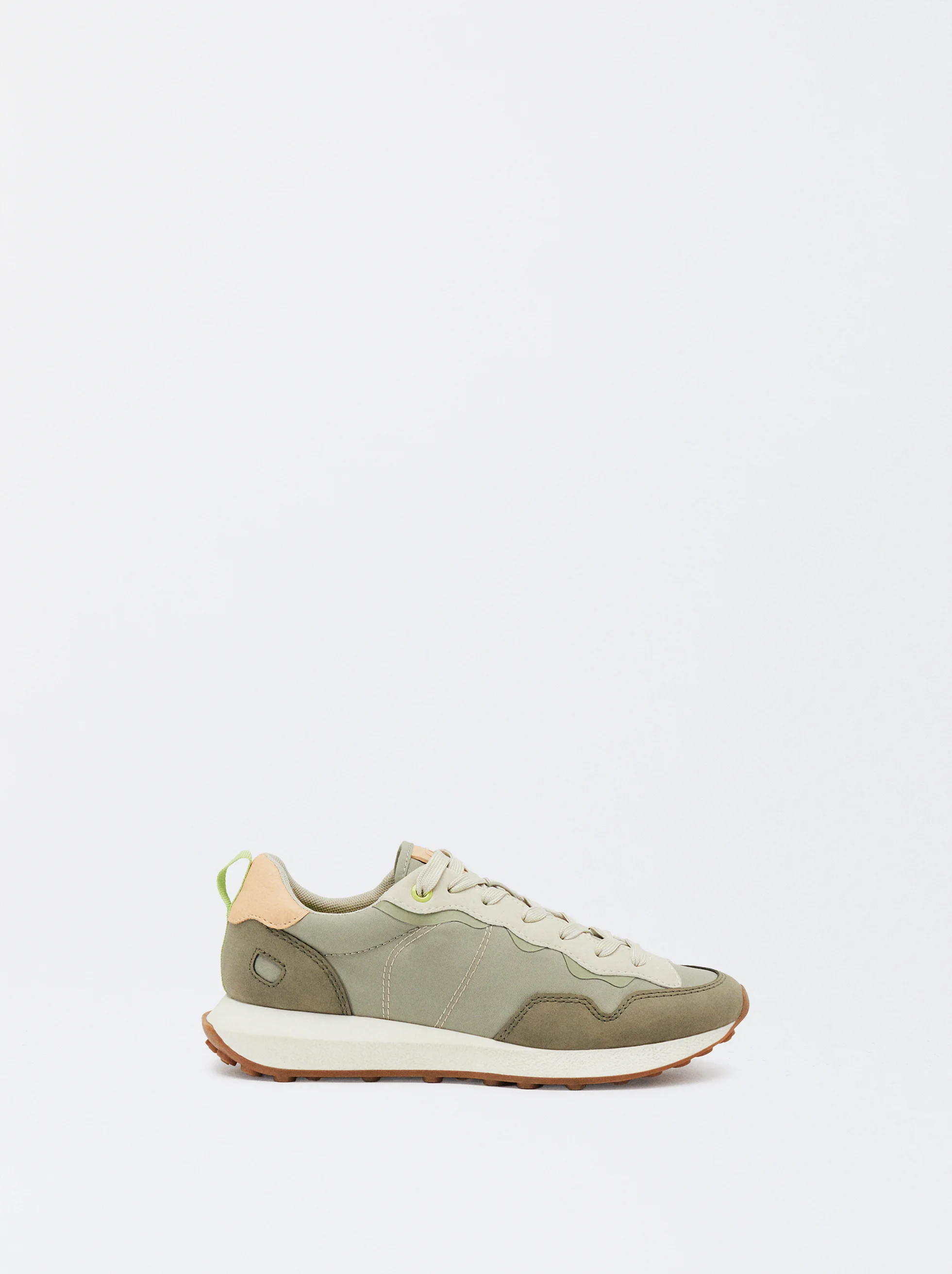 PARFOIS Giày Thể Thao Nữ Running Khaki