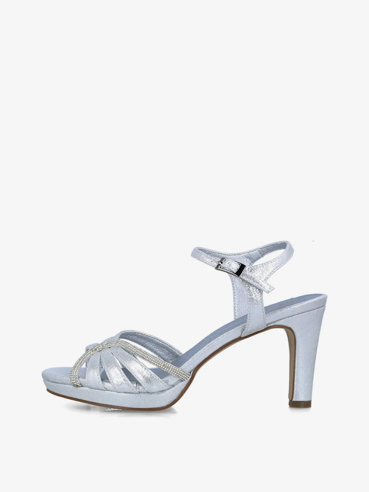 MENBUR Giày Cao Gót Zapato Sandalia Metalizada Detalle Strass