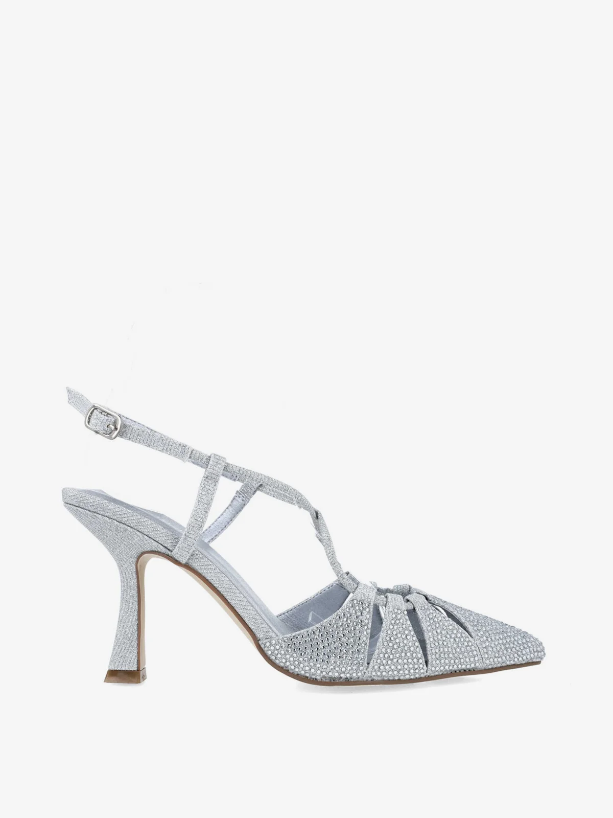 MENBUR Giày Cao Gót Zapato Salon Destalonado Glitter Detalle Strass