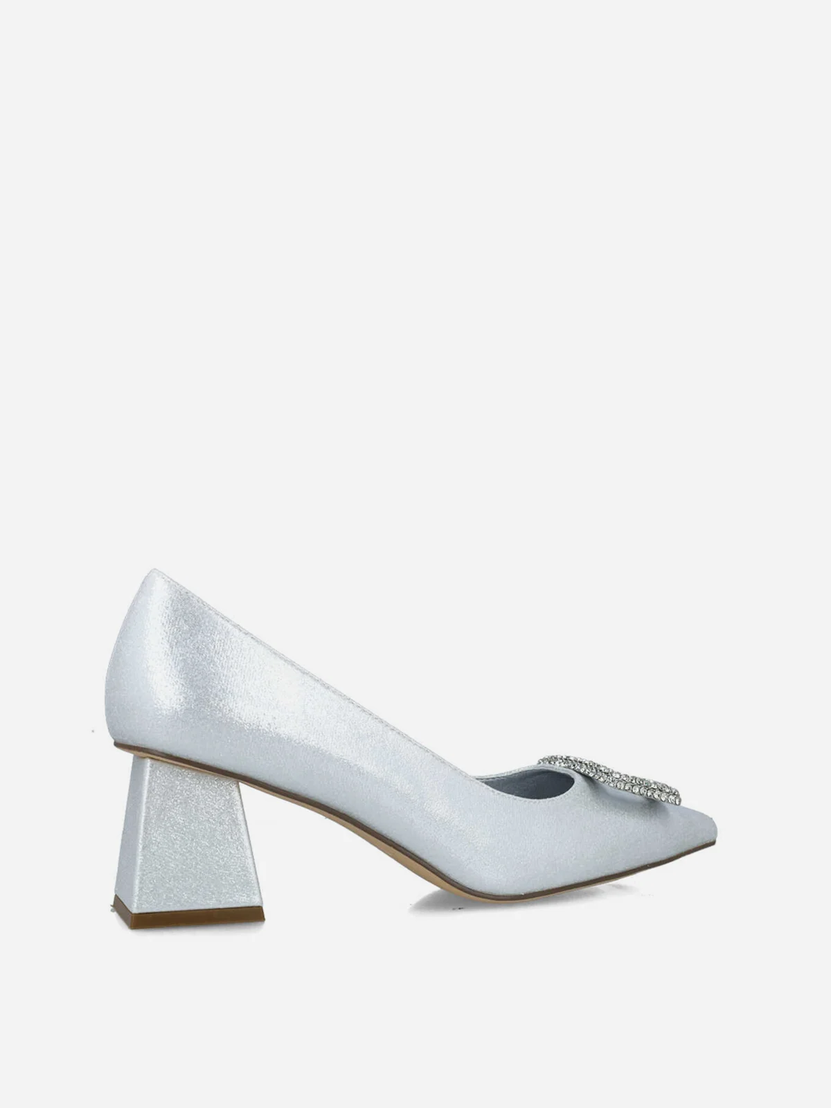 MENBUR Giày Cao Gót Zapato Salon Metalizado Apliq