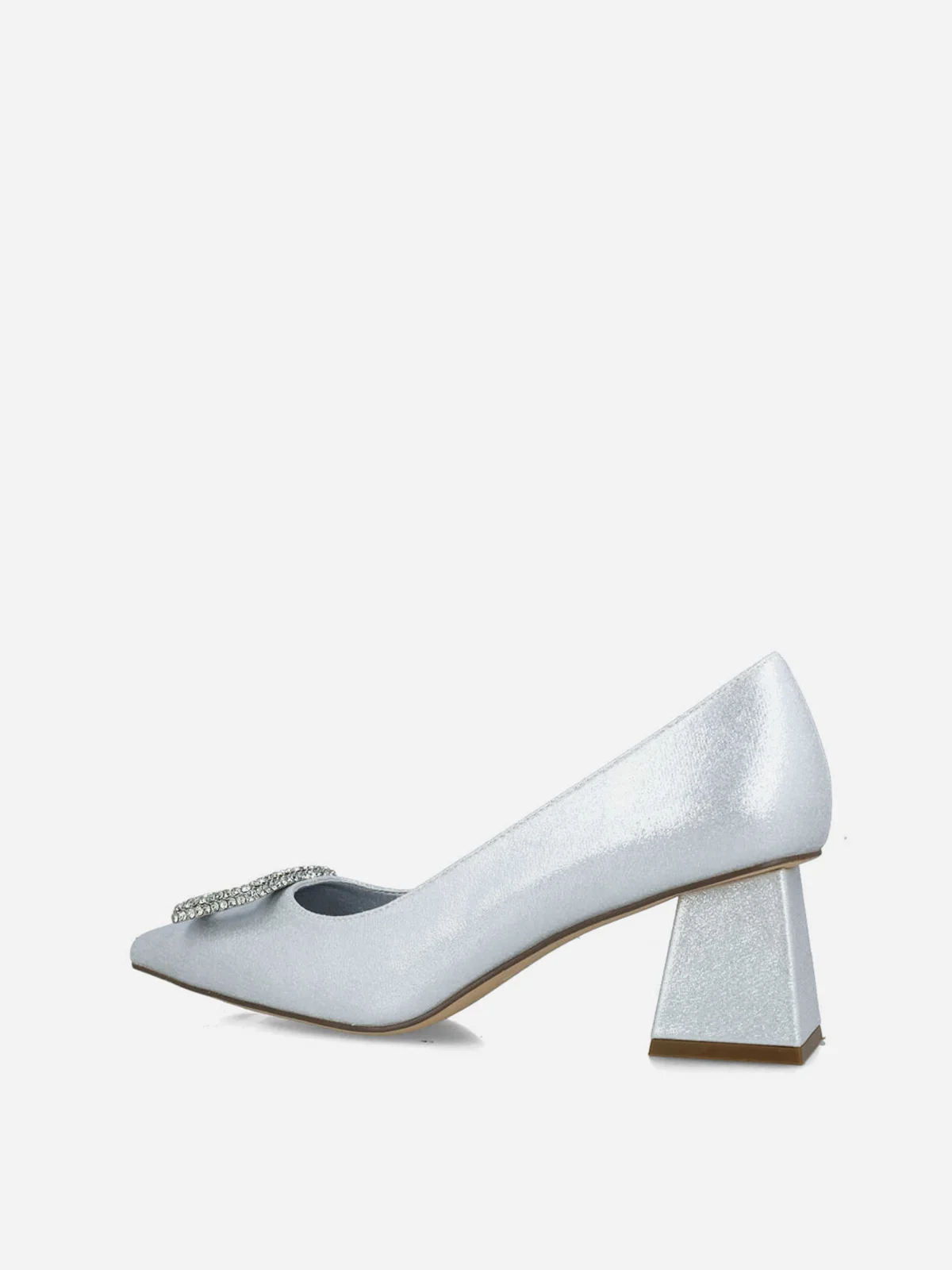 MENBUR Giày Cao Gót Zapato Salon Metalizado Apliq