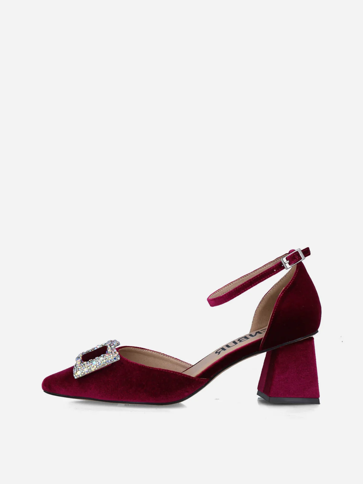 MENBUR Giày Cao Gót Zapato Salon Terciopelo Apliq