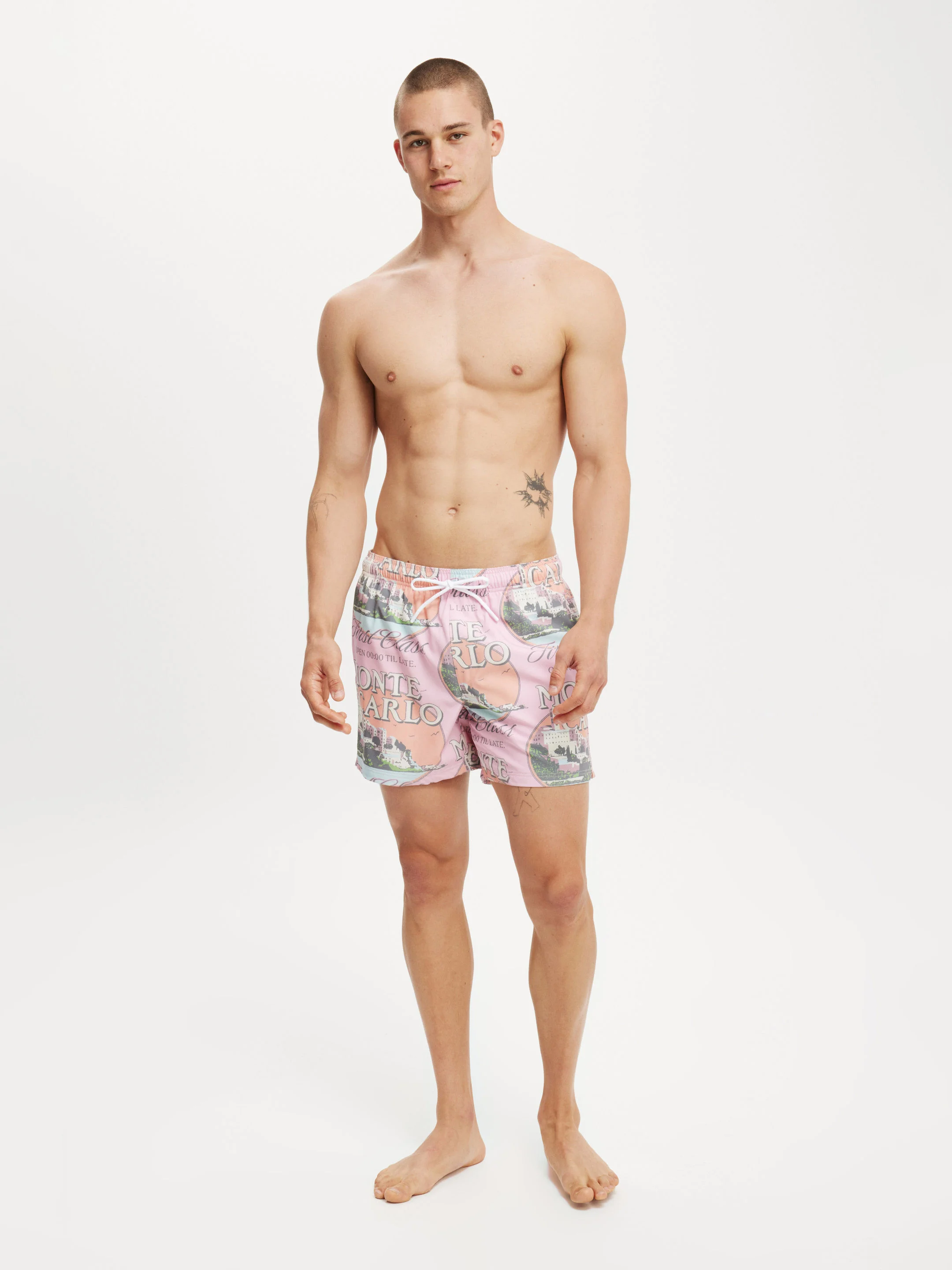COTTON:ON Quần Bơi Thun Nam-Stretch Swim Short
