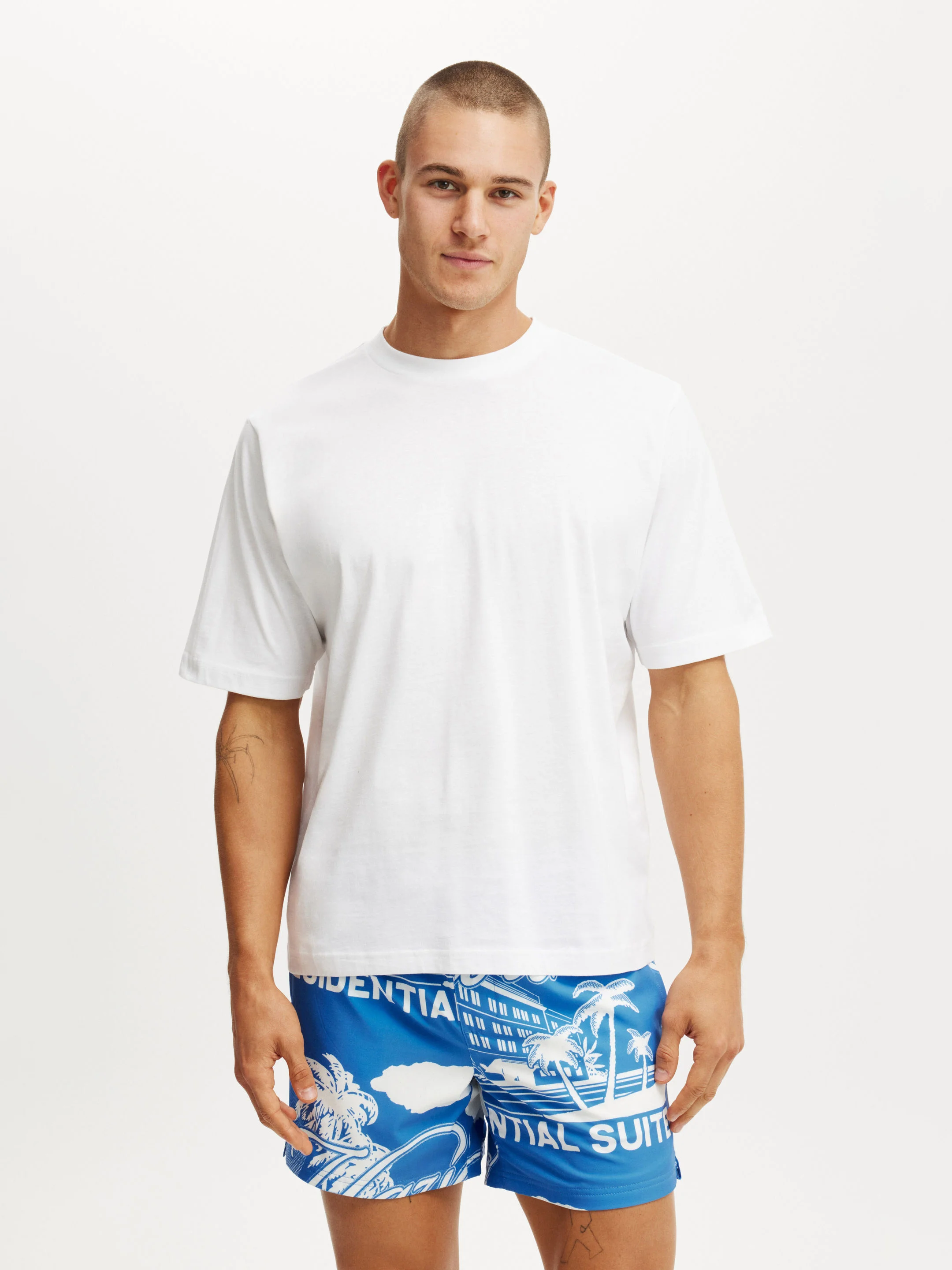 COTTON:ON Quần Bơi Thun Nam-Stretch Swim Short