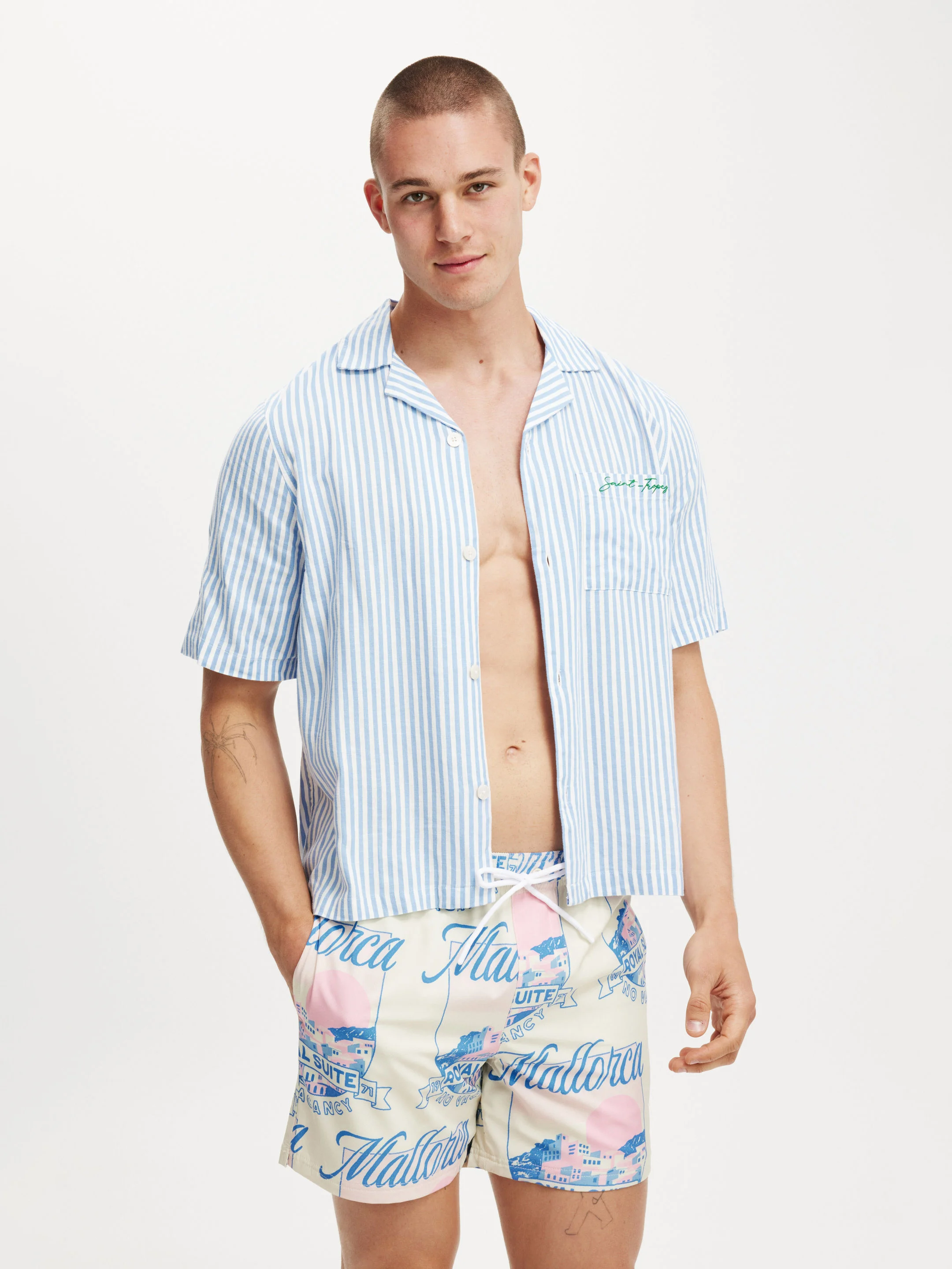 COTTON:ON Quần Bơi Thun Nam-Stretch Swim Short