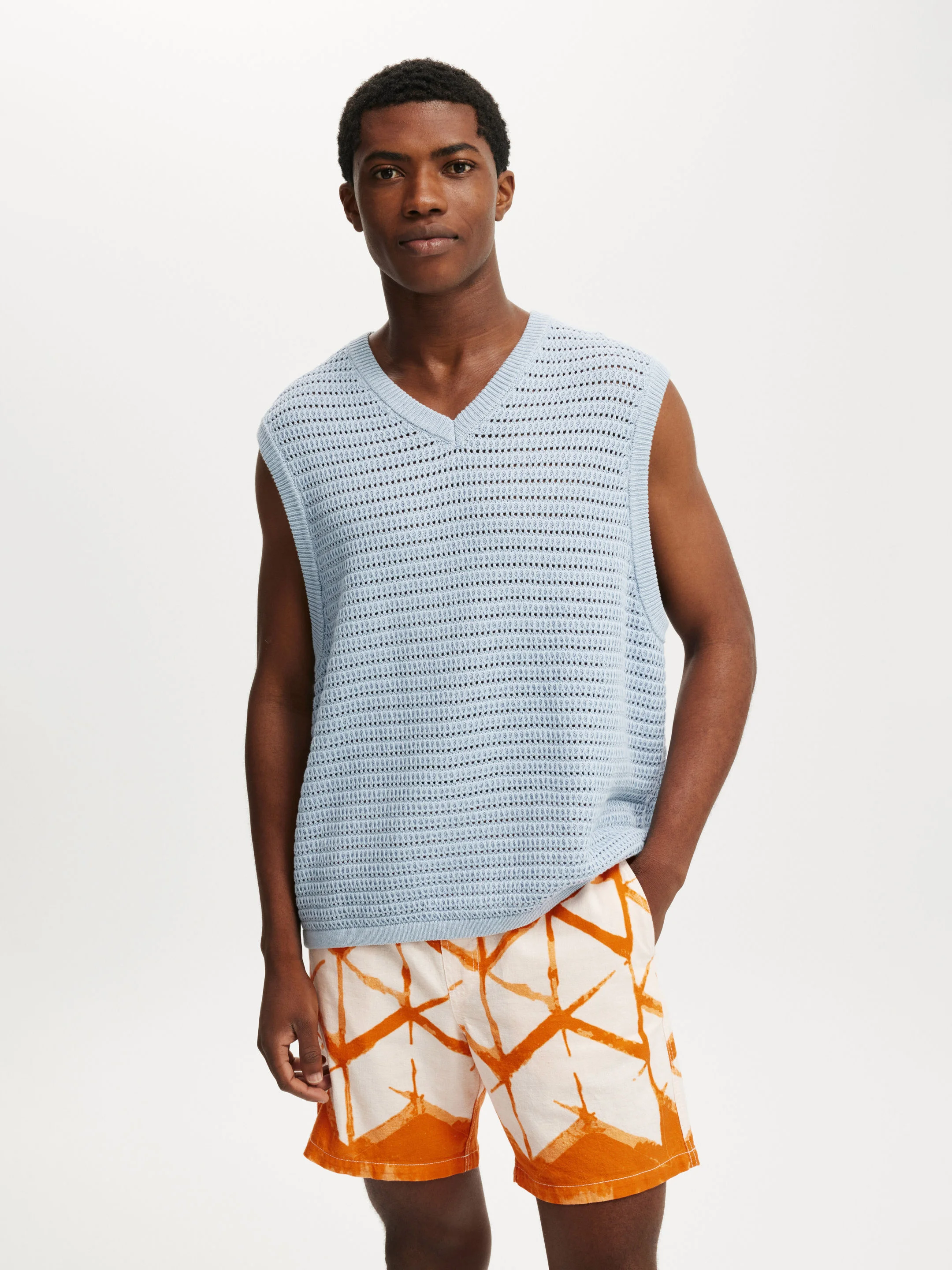 COTTON:ON Quần Vải Ngắn Nam-Easy Short