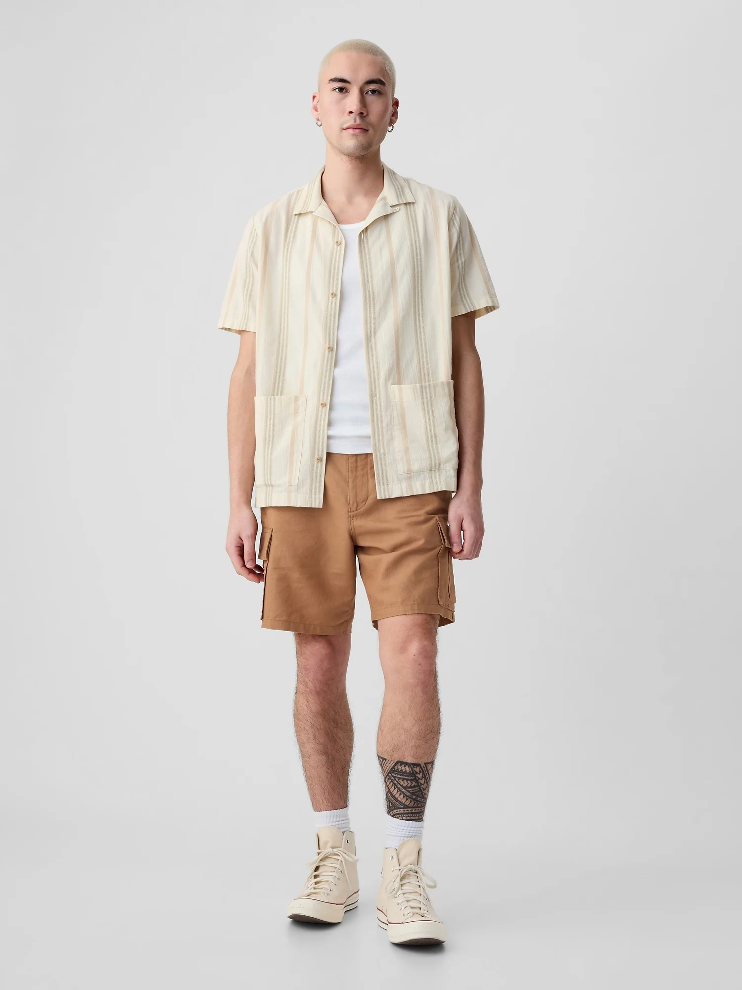 GAP Quần Short Vải Nam
