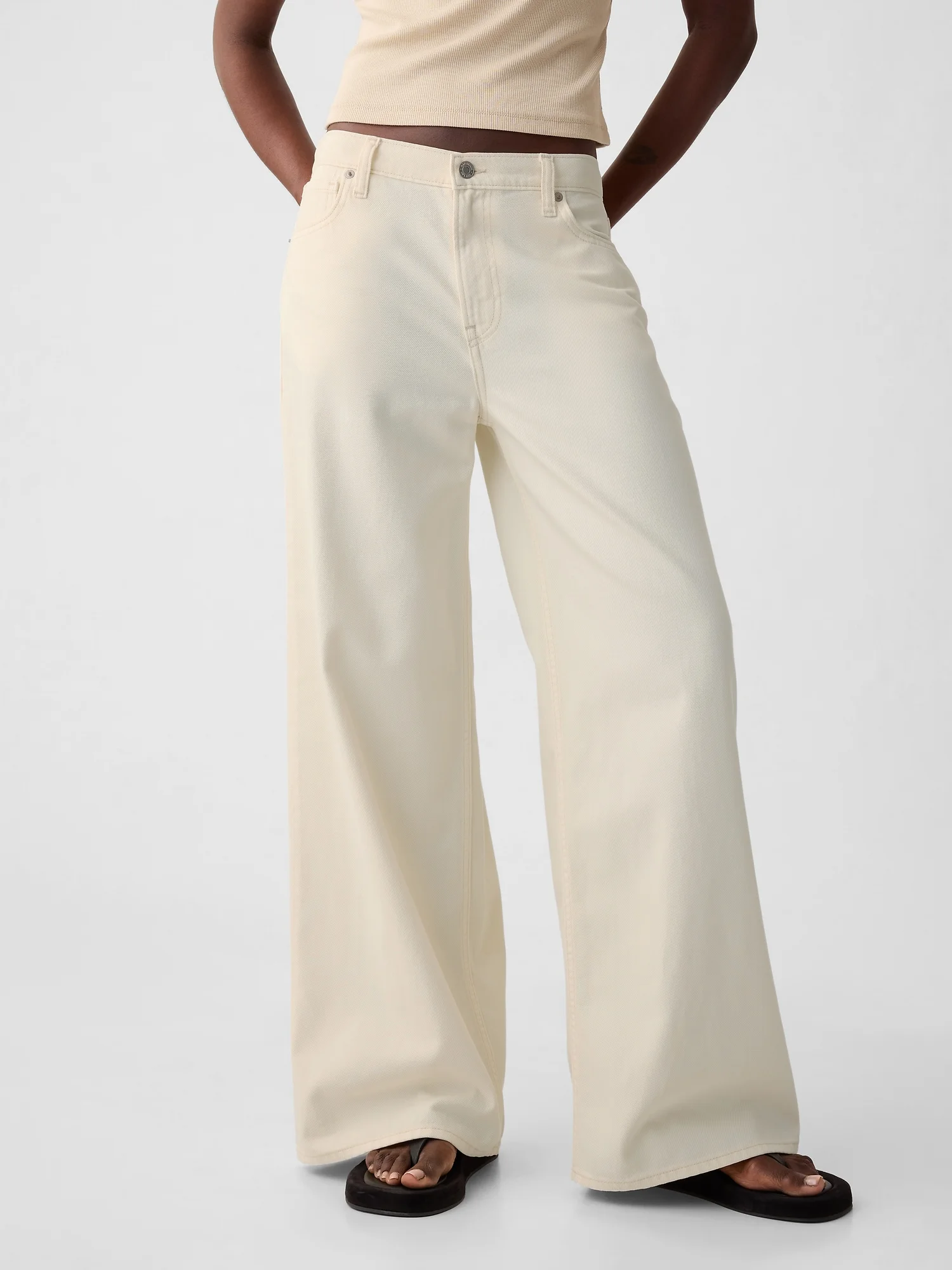 GAP Quần Jeans Nữ - Baggy