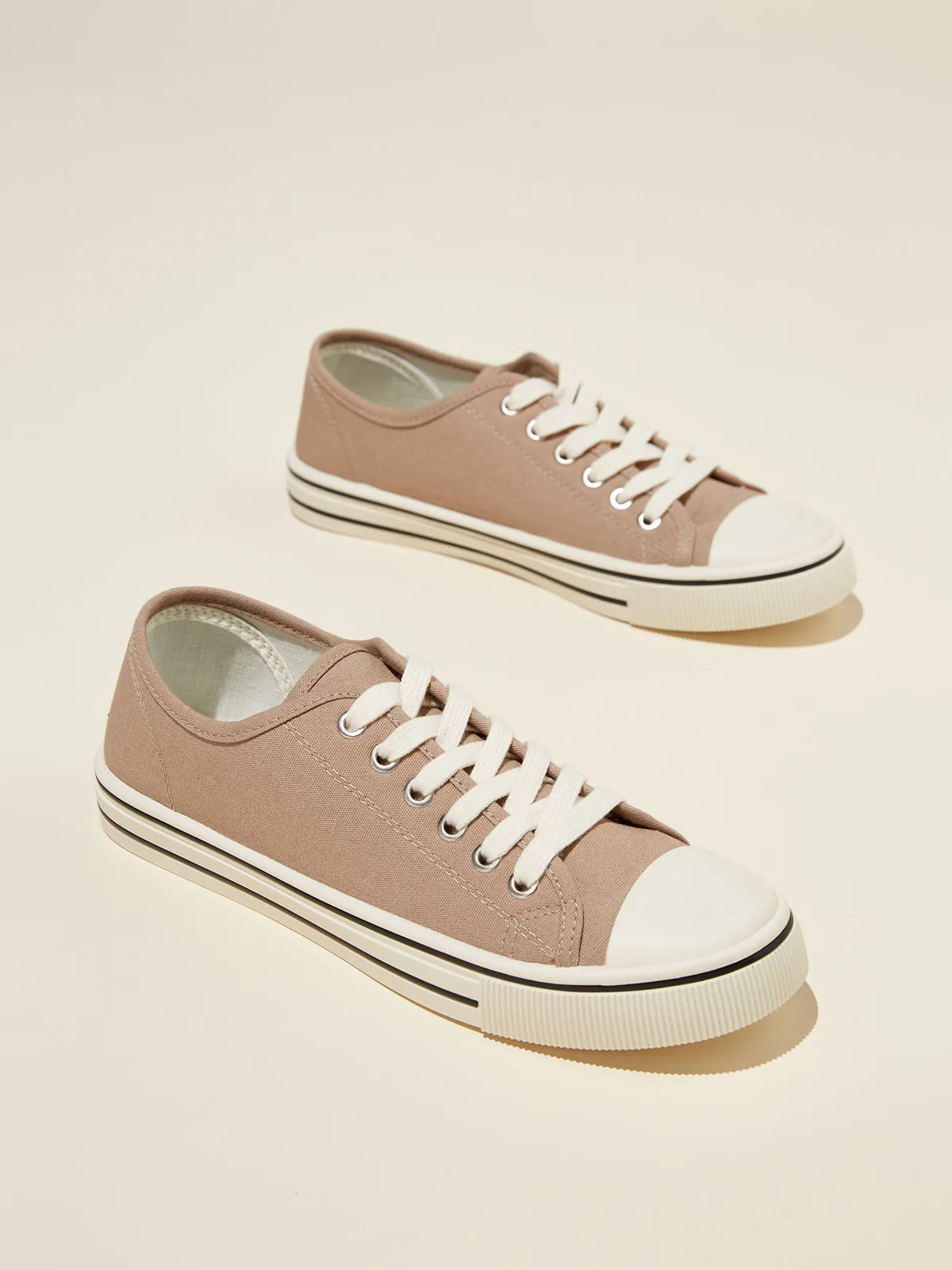 COTTON:ON RUBI Giày Thể Thao Nữ - Harlow Lace Up Plimsoll