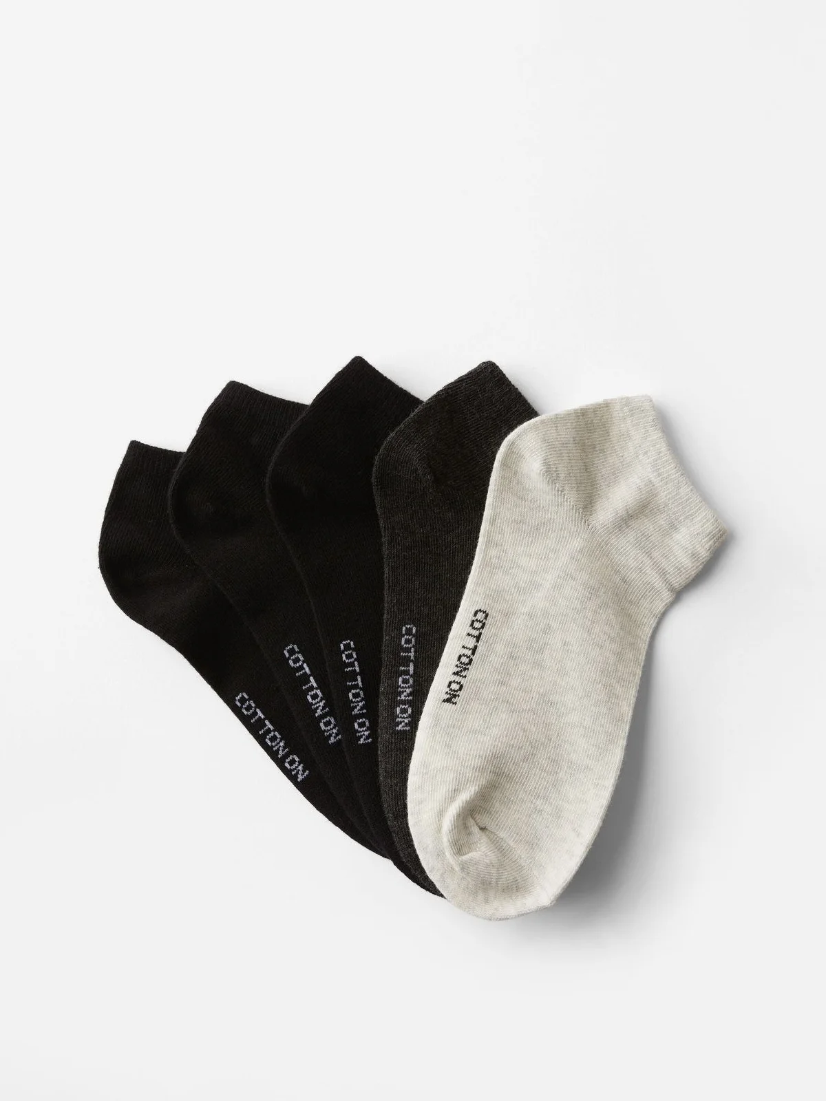 COTTON:ON RUBI Bộ 5 Đôi Vớ Ngắn Nữ-5Pk Ankle Sock
