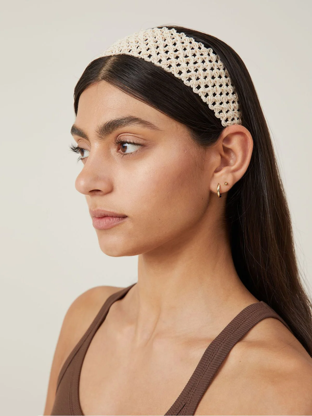 COTTON:ON RUBI Băng Đô Nữ-Crochet Headband