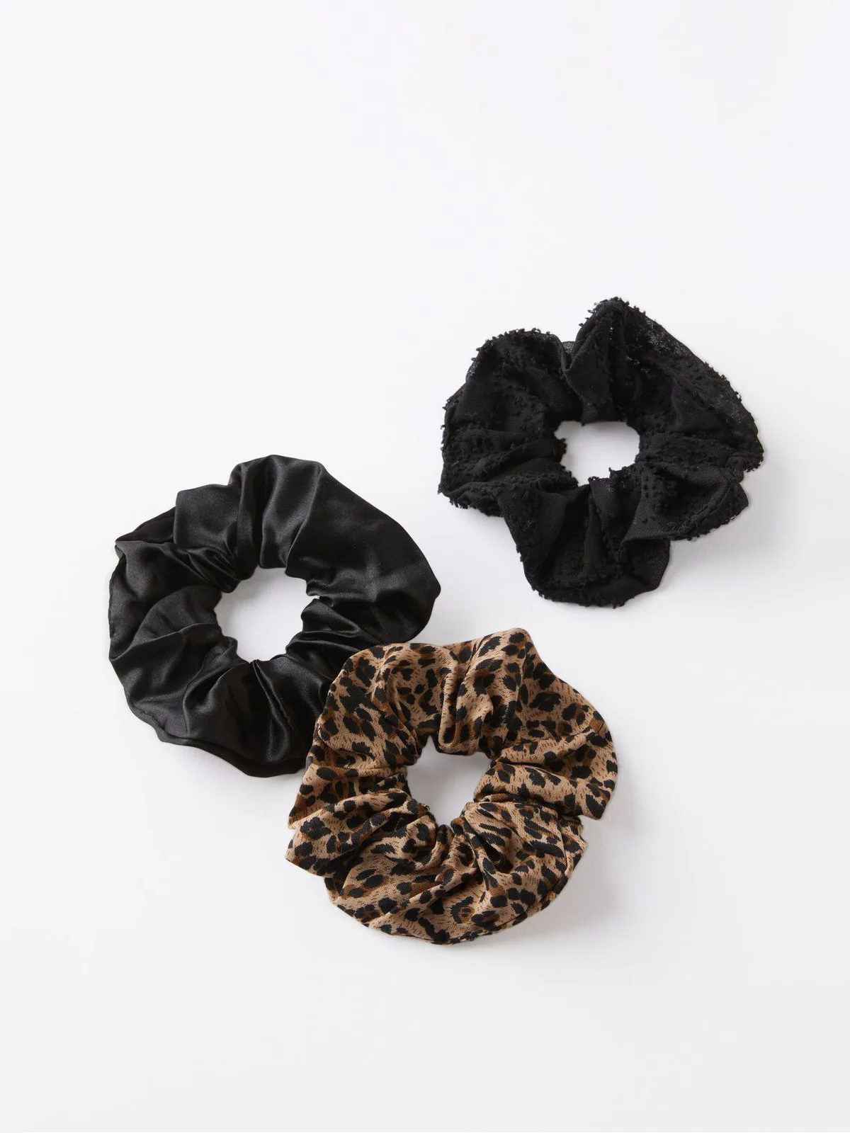 COTTON:ON RUBI Bộ 3 Cái Cột Tóc-Scrunchie Pack