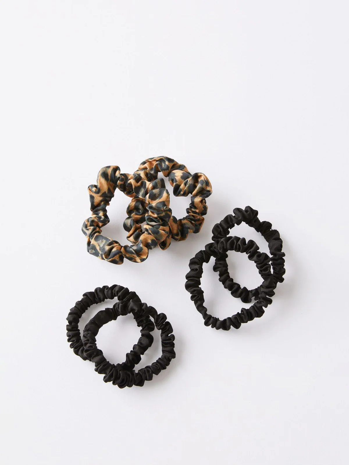 COTTON:ON RUBI Bộ 6 Cột Tóc-Satin Scrunchie Pack