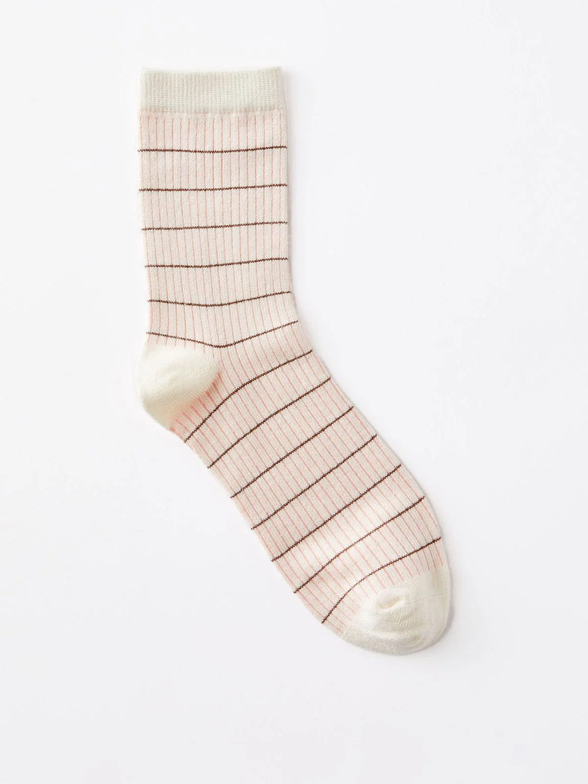 COTTON:ON RUBI Vớ Dài-Grid Pattern Crew Sock