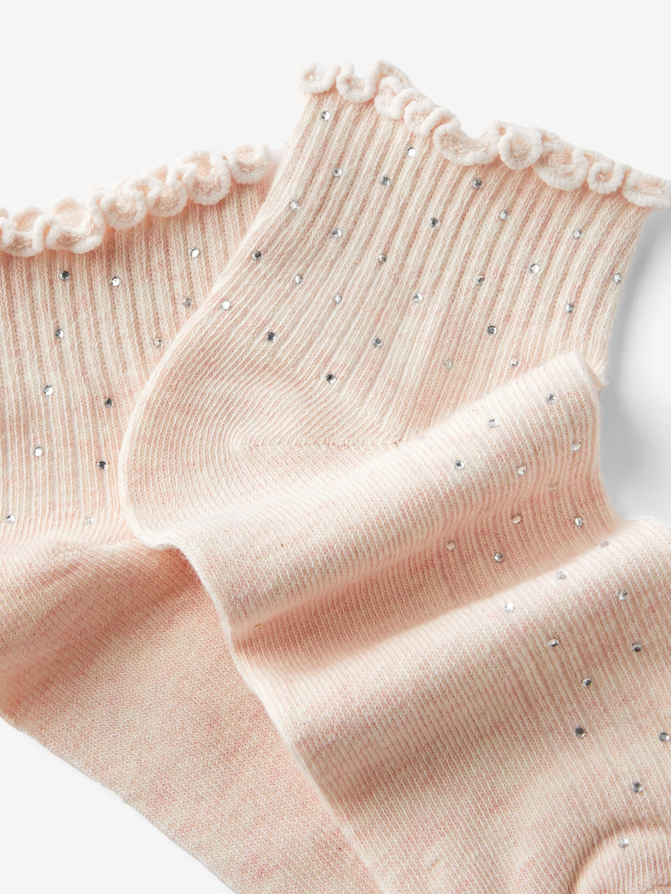 COTTON:ON RUBI Vớ Ngắn-Diamante Frill Ankle Sock