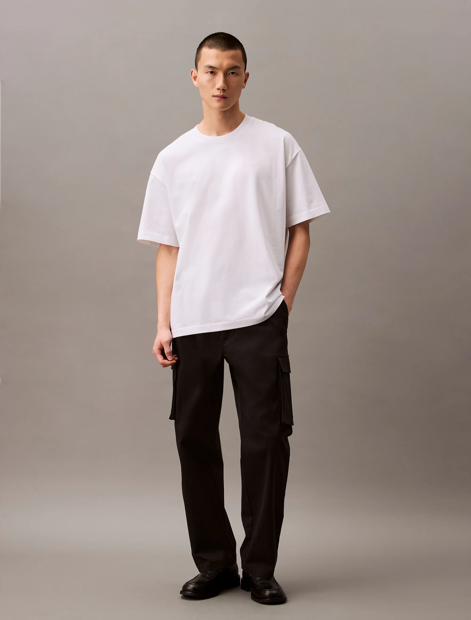 CK JEANS Áo Thun Nam Oversized Fit