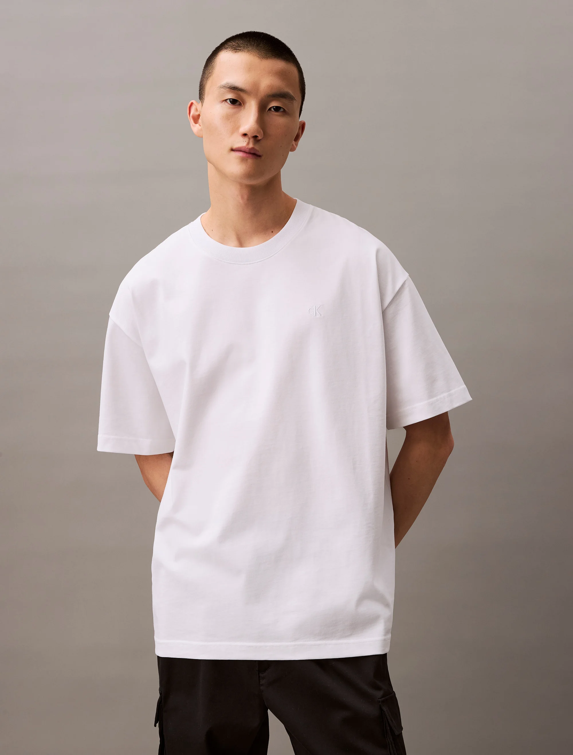 CK JEANS Áo Thun Nam Oversized Fit