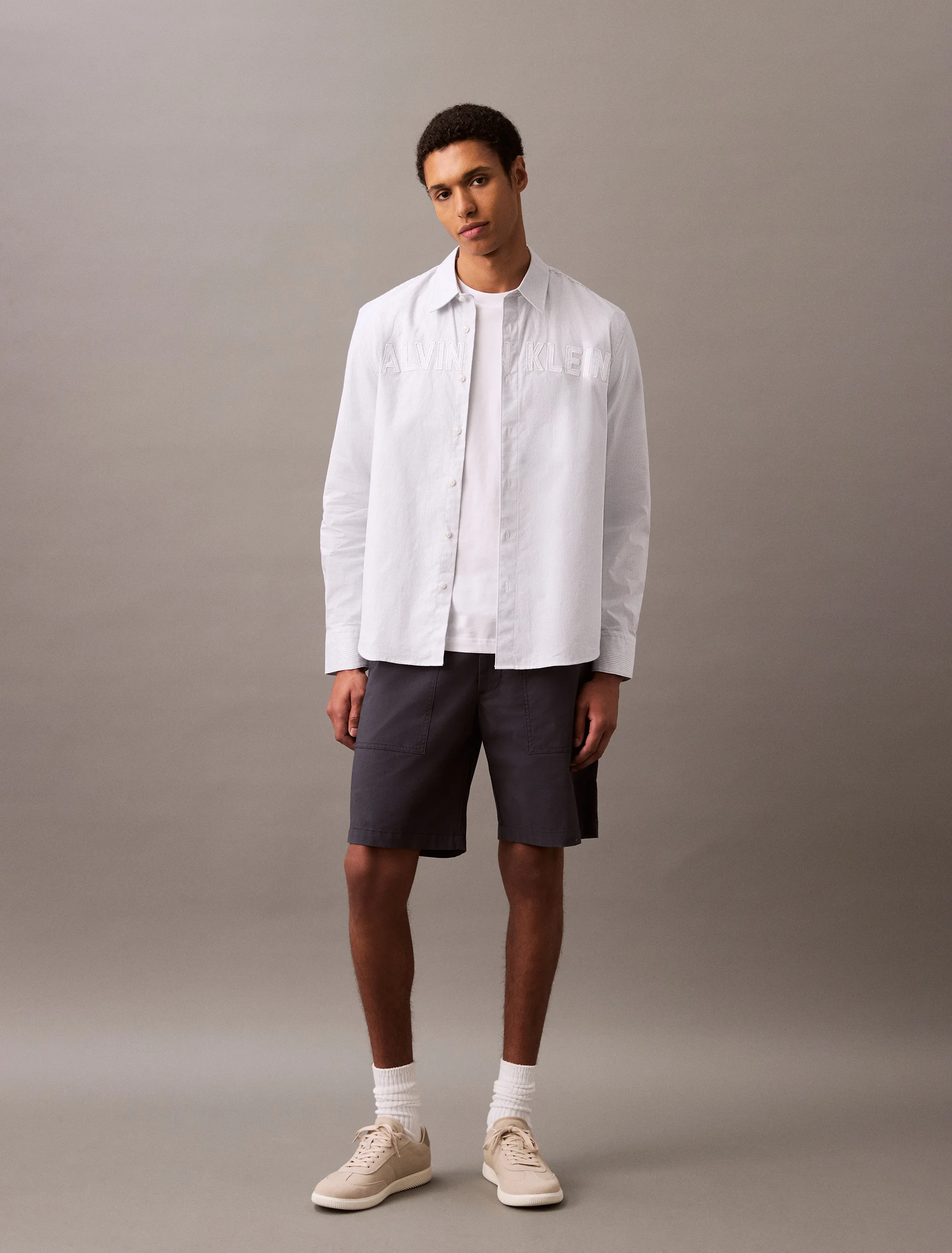 CK JEANS Áo Sơ Mi Nam Relaxed Fit