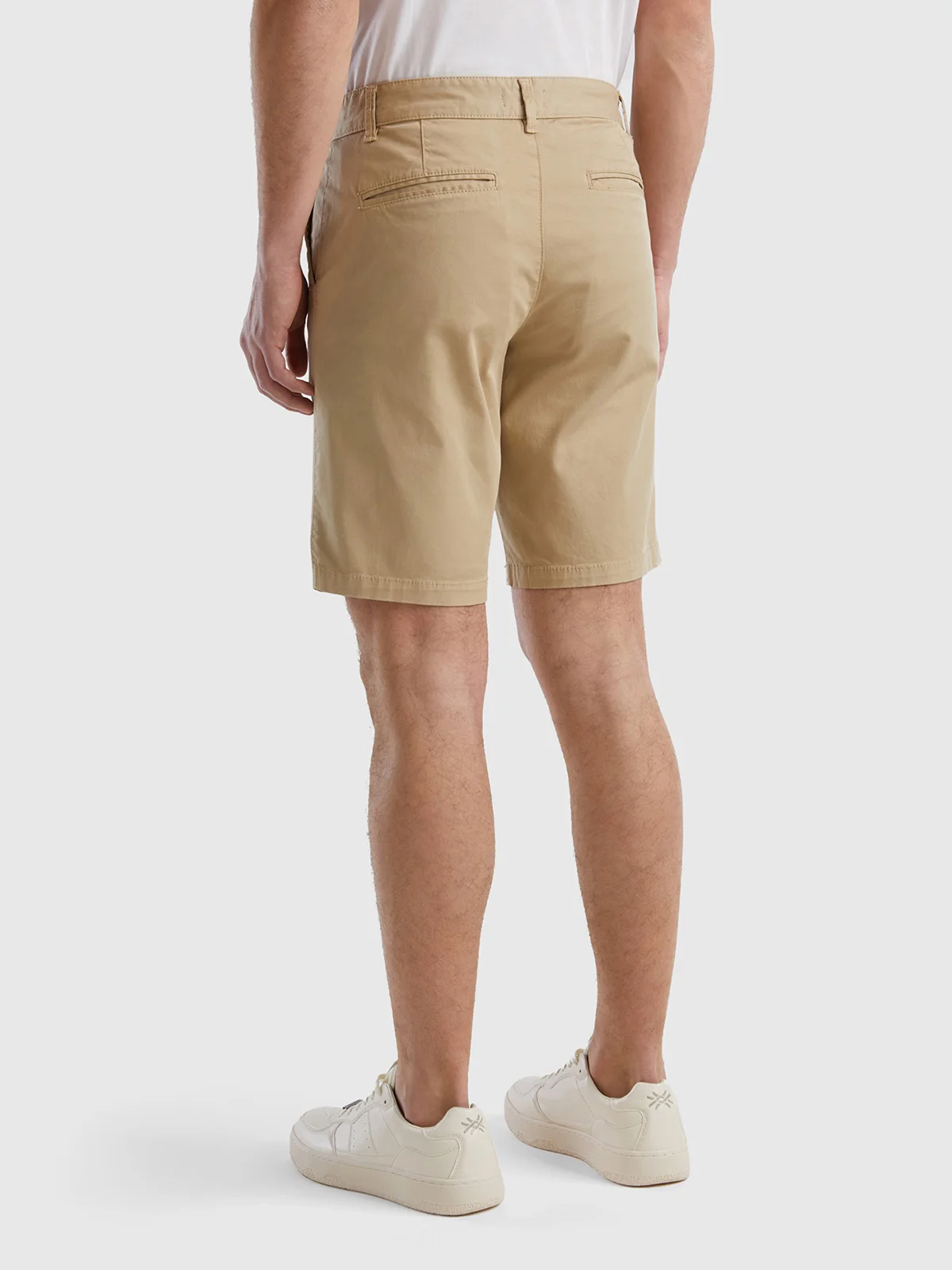 UNITED COLORS OF BENETTON Quần Ngắn Nam Chino Bermudas In Stretch Cotton