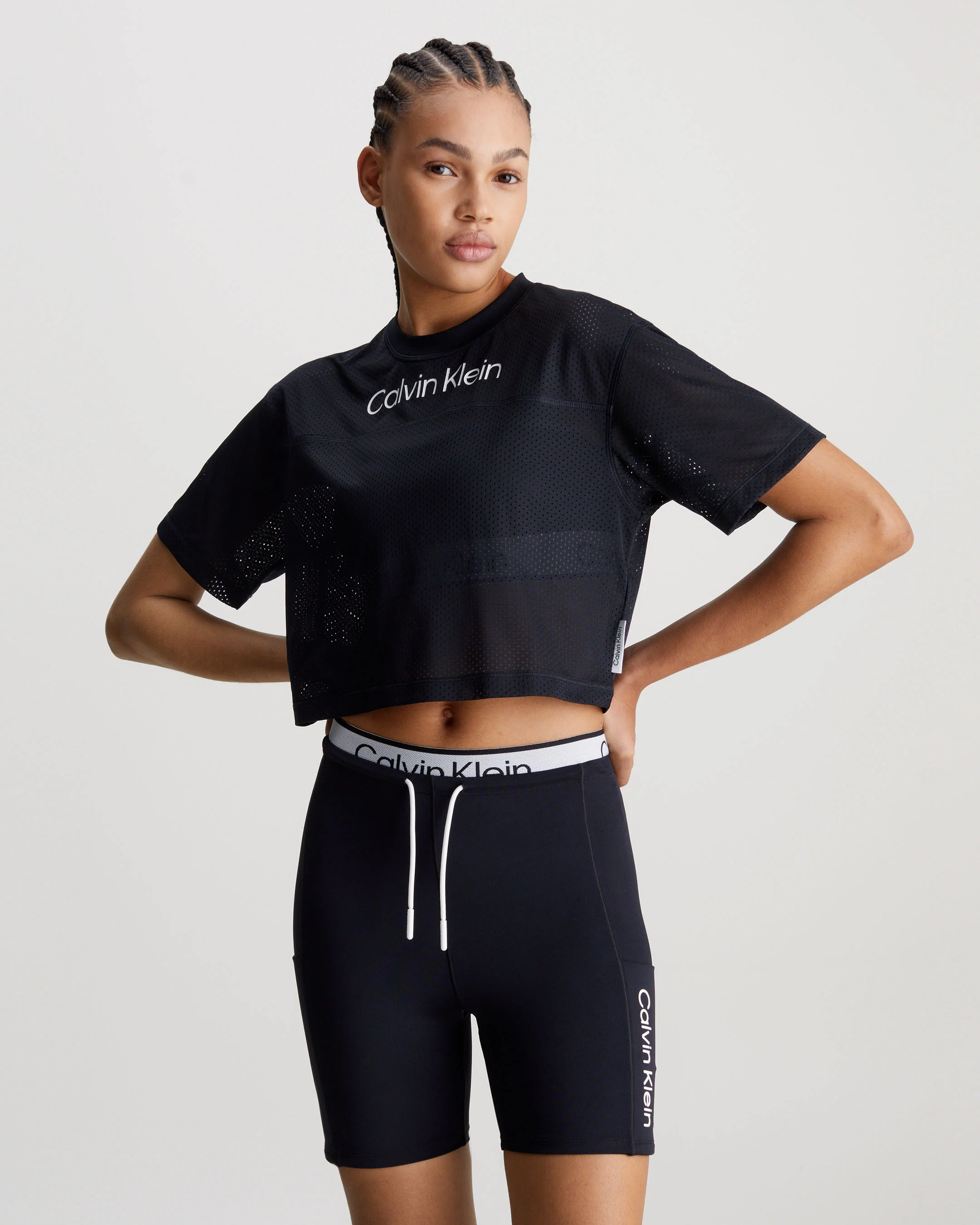 CK SPORT Áo Thun Thể Thao Nữ Relaxed Fit