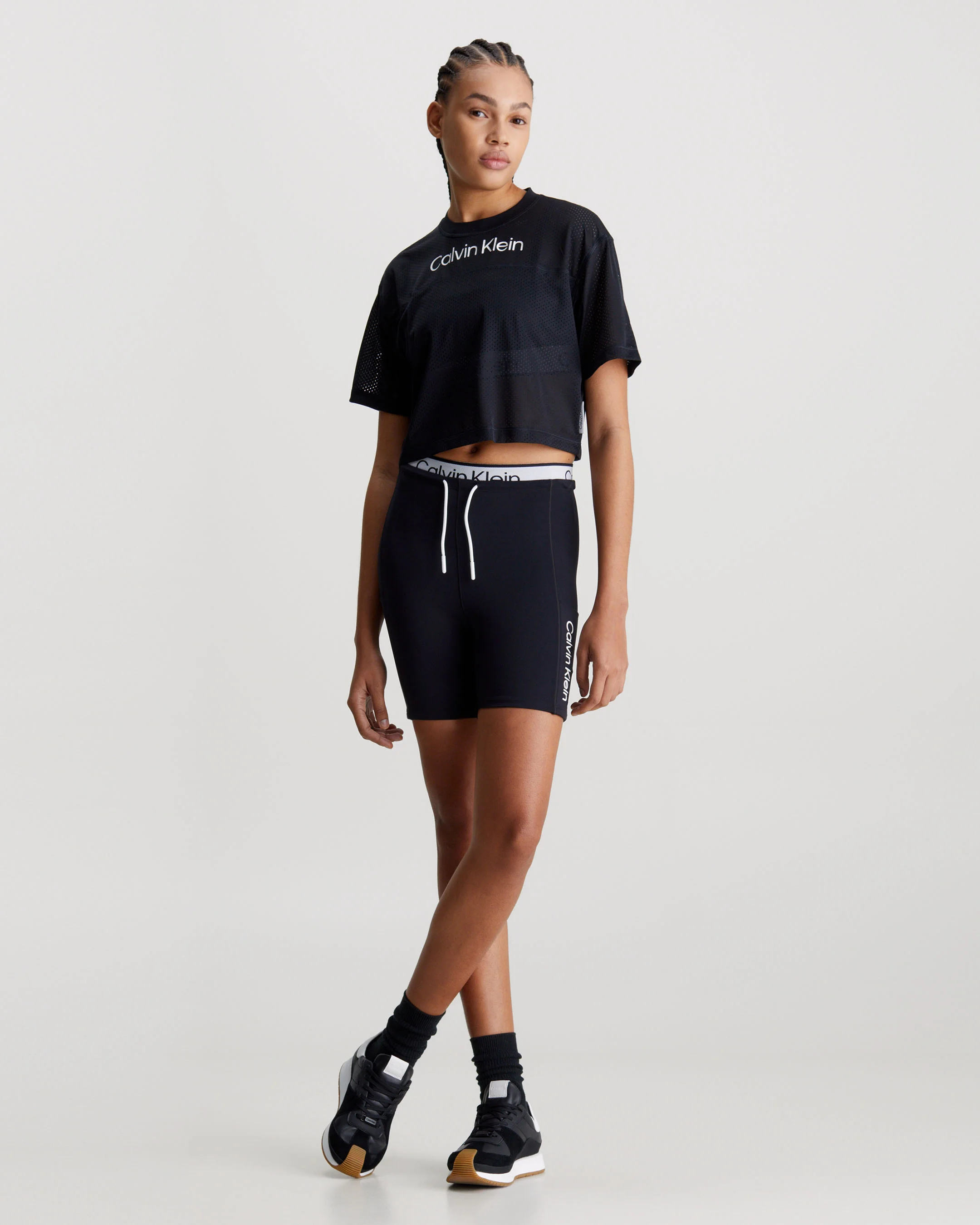CK SPORT Áo Thun Thể Thao Nữ Relaxed Fit